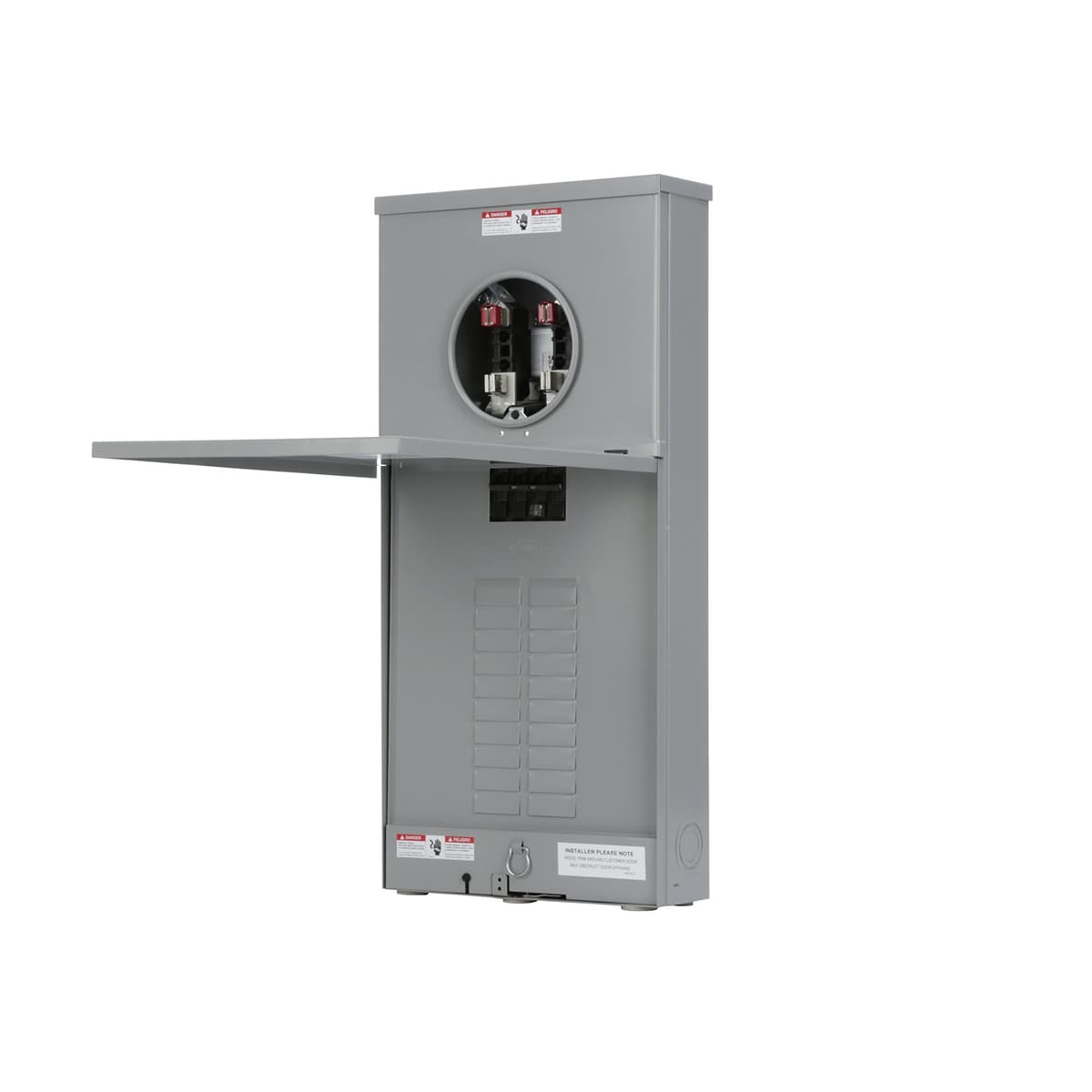 Siemens MC2040B1200S Centro de Carga 200A 20 espacios 40 circuitos Overhead, superficie