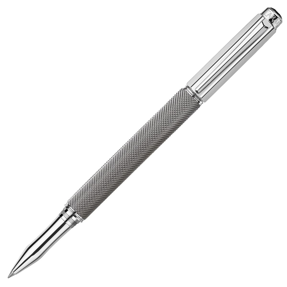 Caran d'Ache Varius Ivanhoe Rollerball plateado con baño de rodio 4470.014