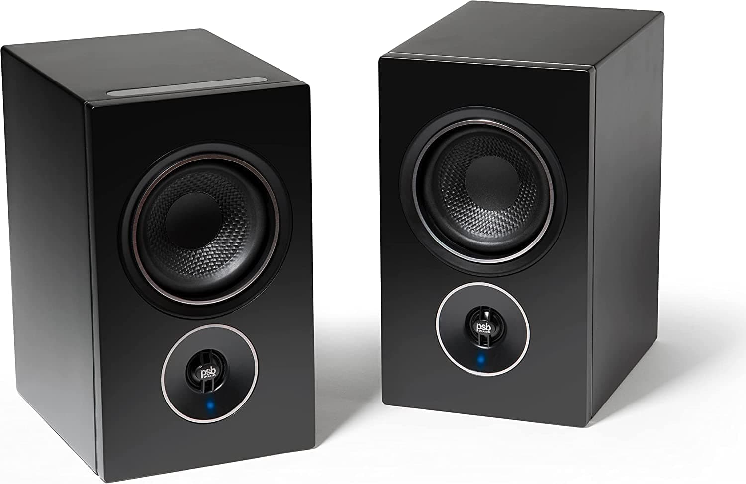 PSB Alpha iQ - Parlantes Activos Streaming con BluOS (Negro) ALPHA iQ BLK