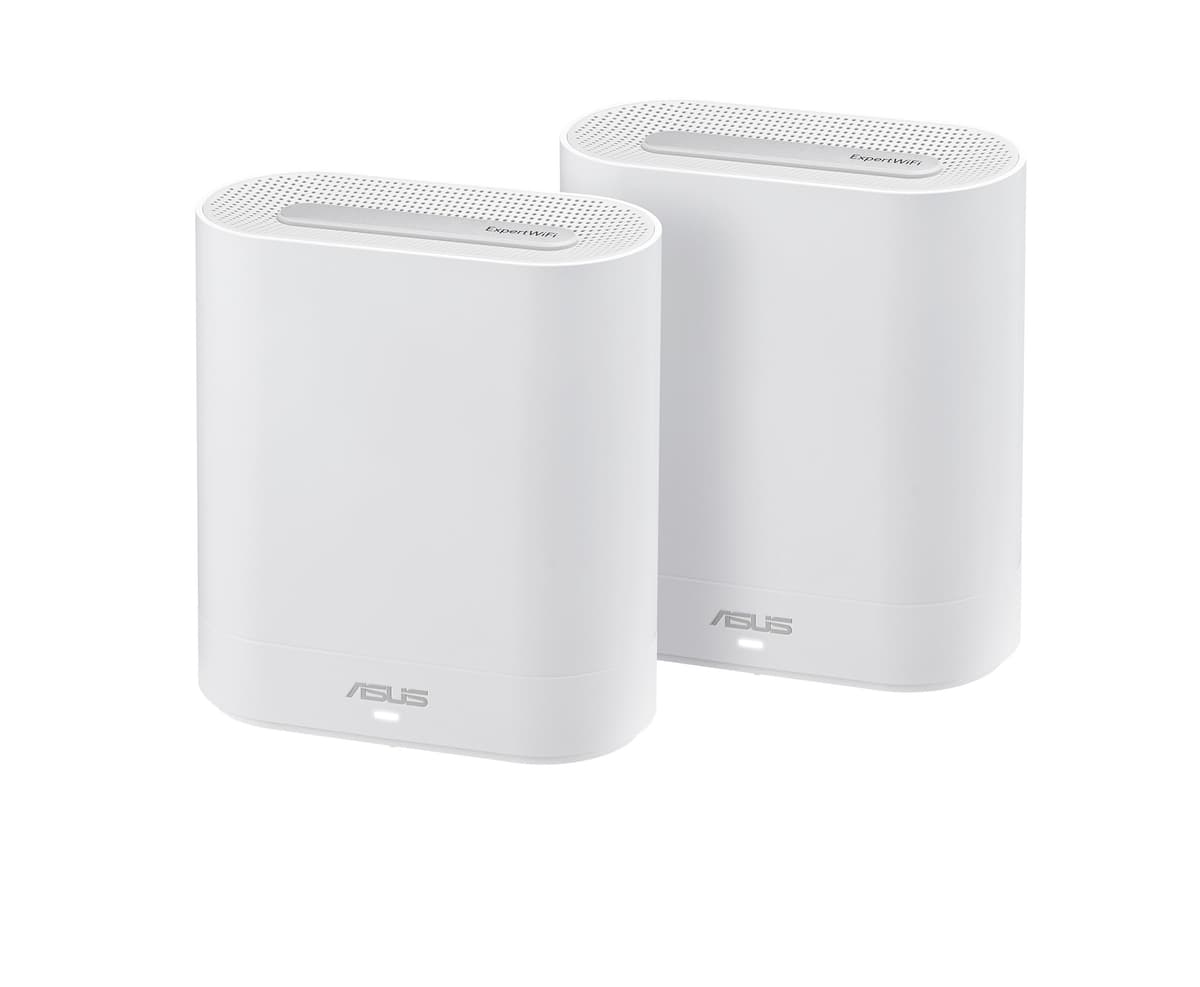 ASUS ExpertWiFi EBM68 AX7800 Sistema WiFi 6 Tri-Band (2 Pack) para Empresas EBM68 (W-2-PK)