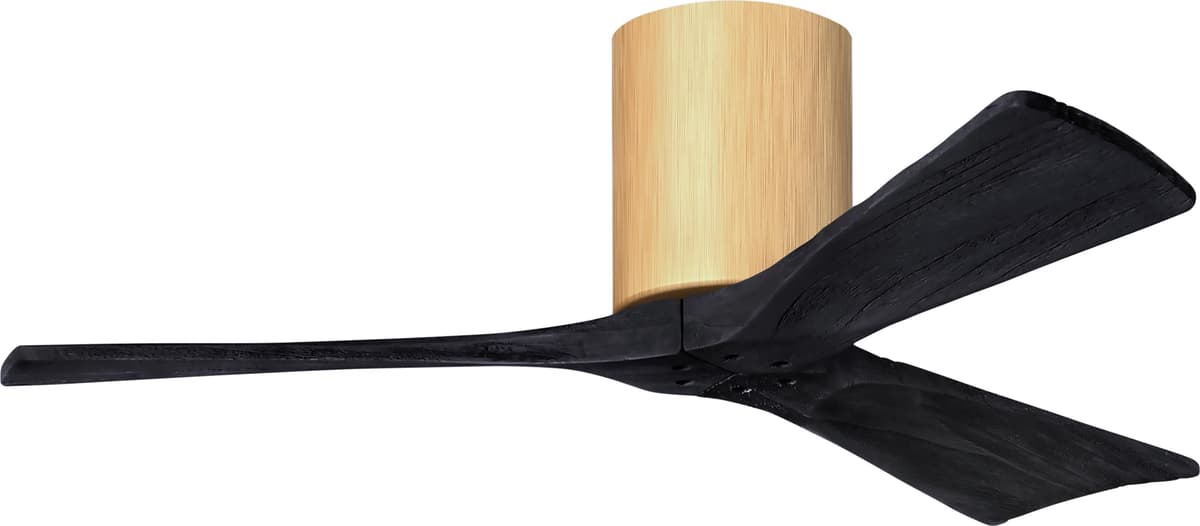 Matthews IR3H-LM-BK-42 Irene Ventilador de Techo Empotrado 42" con Control Remoto y Pared