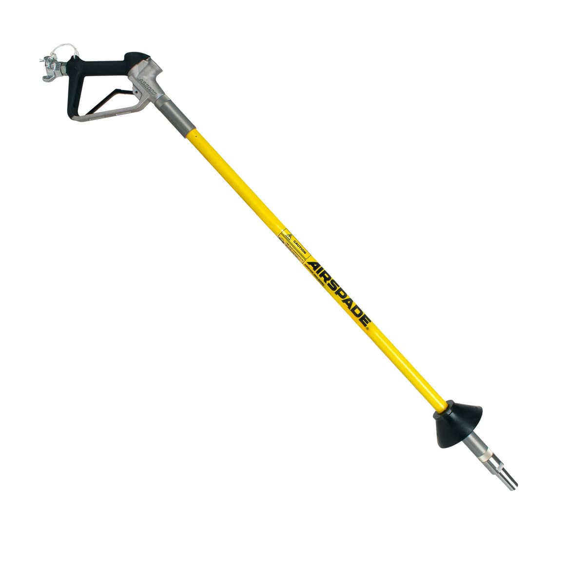 AirSpade 2000 HT138 herramienta de excavación por aire 225 CFM con boquilla supersónica y gatillo de seguridad, caña 4 ft