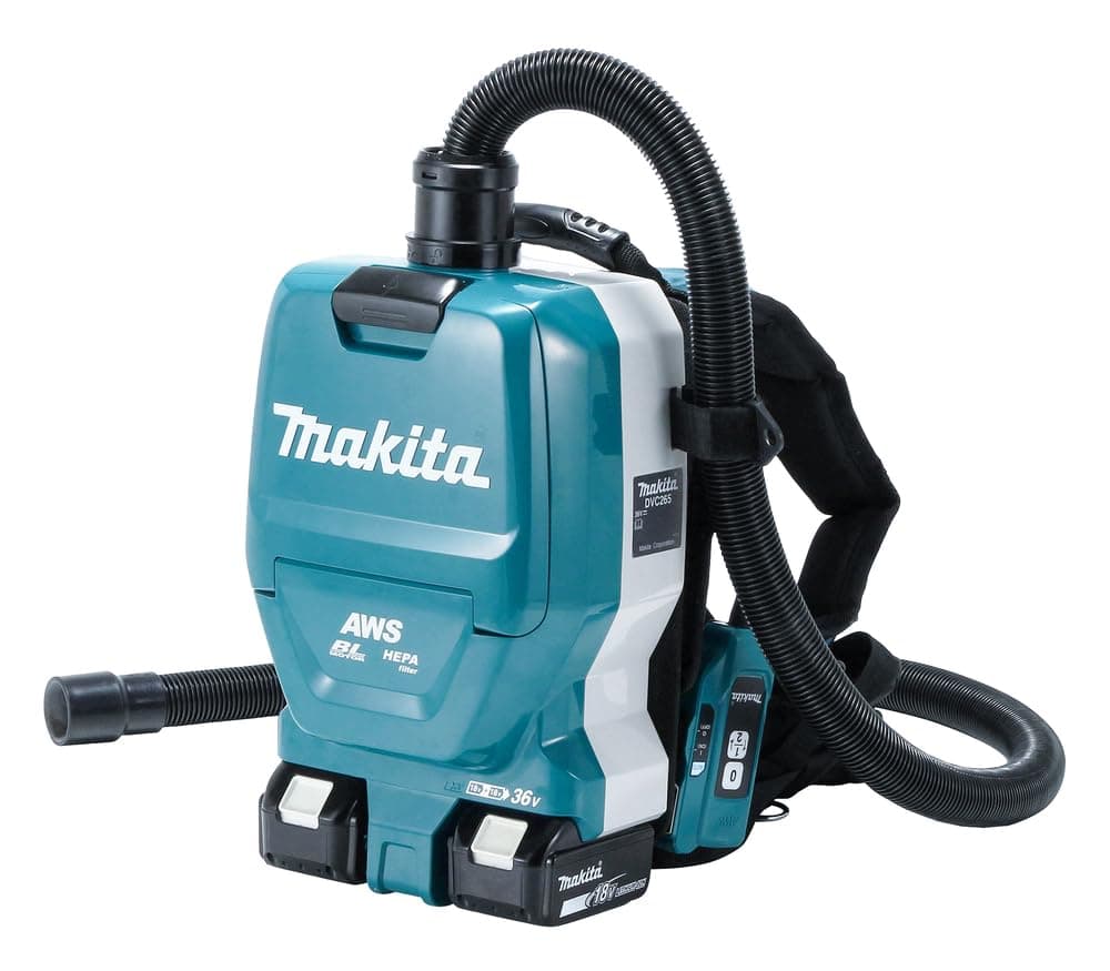 Makita DVC265ZXU aspiradora de mochila 36V (sin baterías ni cargador)