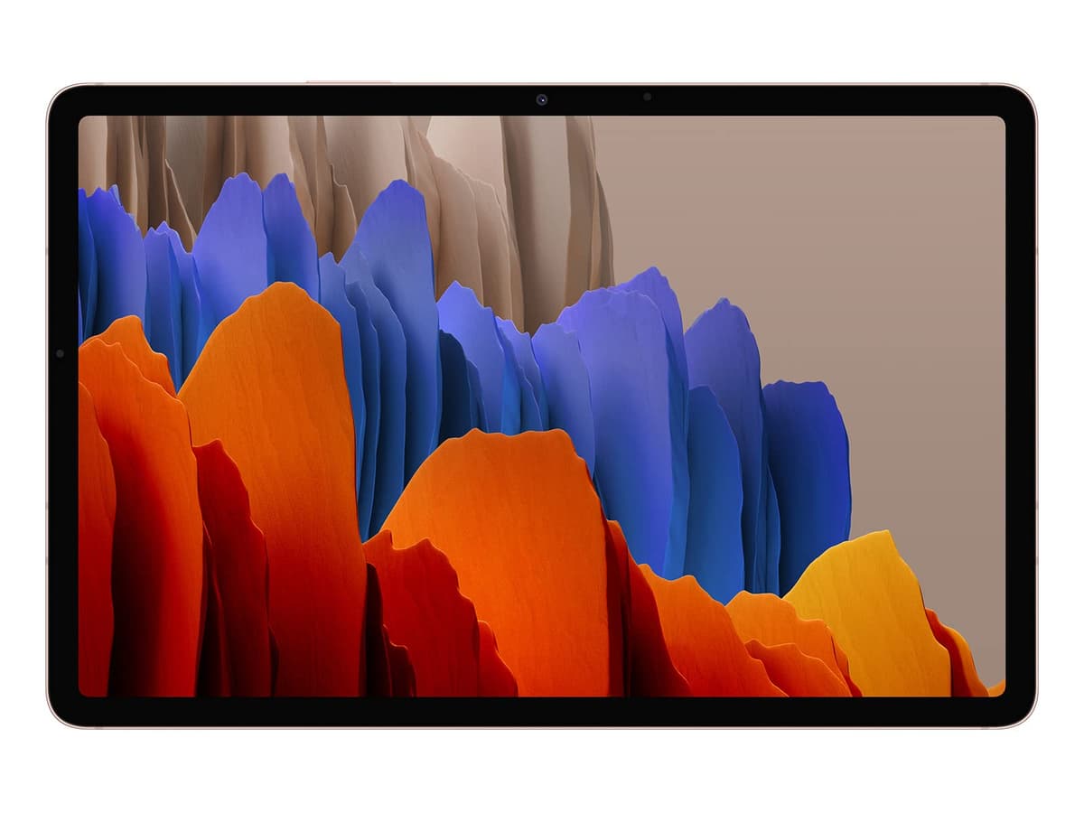 Samsung Galaxy Tab S7 Tablet Android 11 pulgadas 128GB Wi-Fi Bluetooth S Pen Carga Rápida Puerto USB-C, Bronce Místico SM-T870NZNAXAR