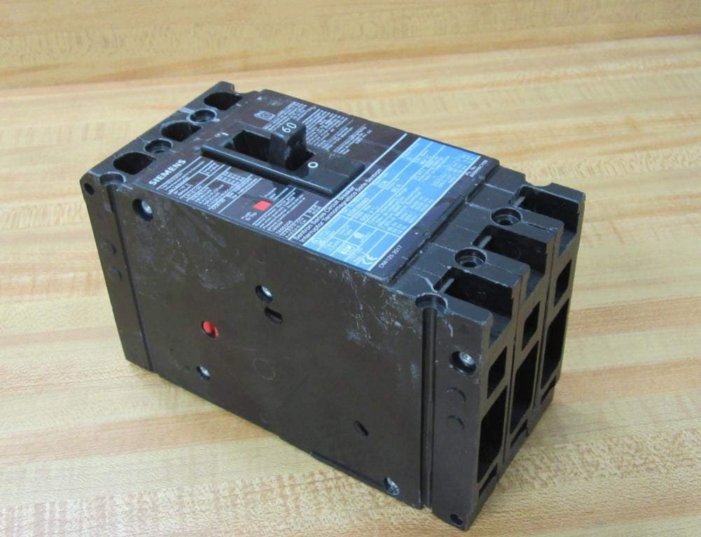 SIEMENS ED63B060 Interruptor ED6 60A 3P 600V 18kA