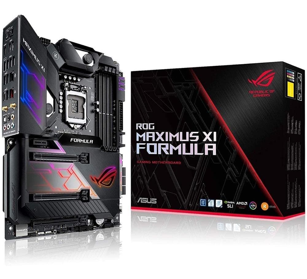 Asus ROG Maximus XI Formula LGA1151 (Intel 8.ª y 9.ª Gen) ATX DDR4 HDMI M.2 USB 3.1 Gen2 Z390 Placa base para juegos 90MB0XU0-M0EAY0