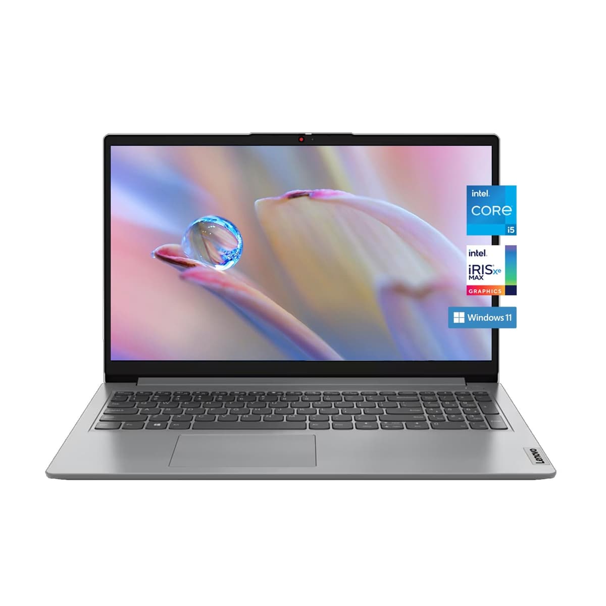 Lenovo Ideapad 1i 15.6" FHD Antirreflejo Para Negocios y Hogar, Intel Core i5-1235U, 16GB DDR4, 512GB SSD, Webcam, Wi-Fi, HDMI, Bluetooth, Windows 11, Gris Nube, Con GaLiMu