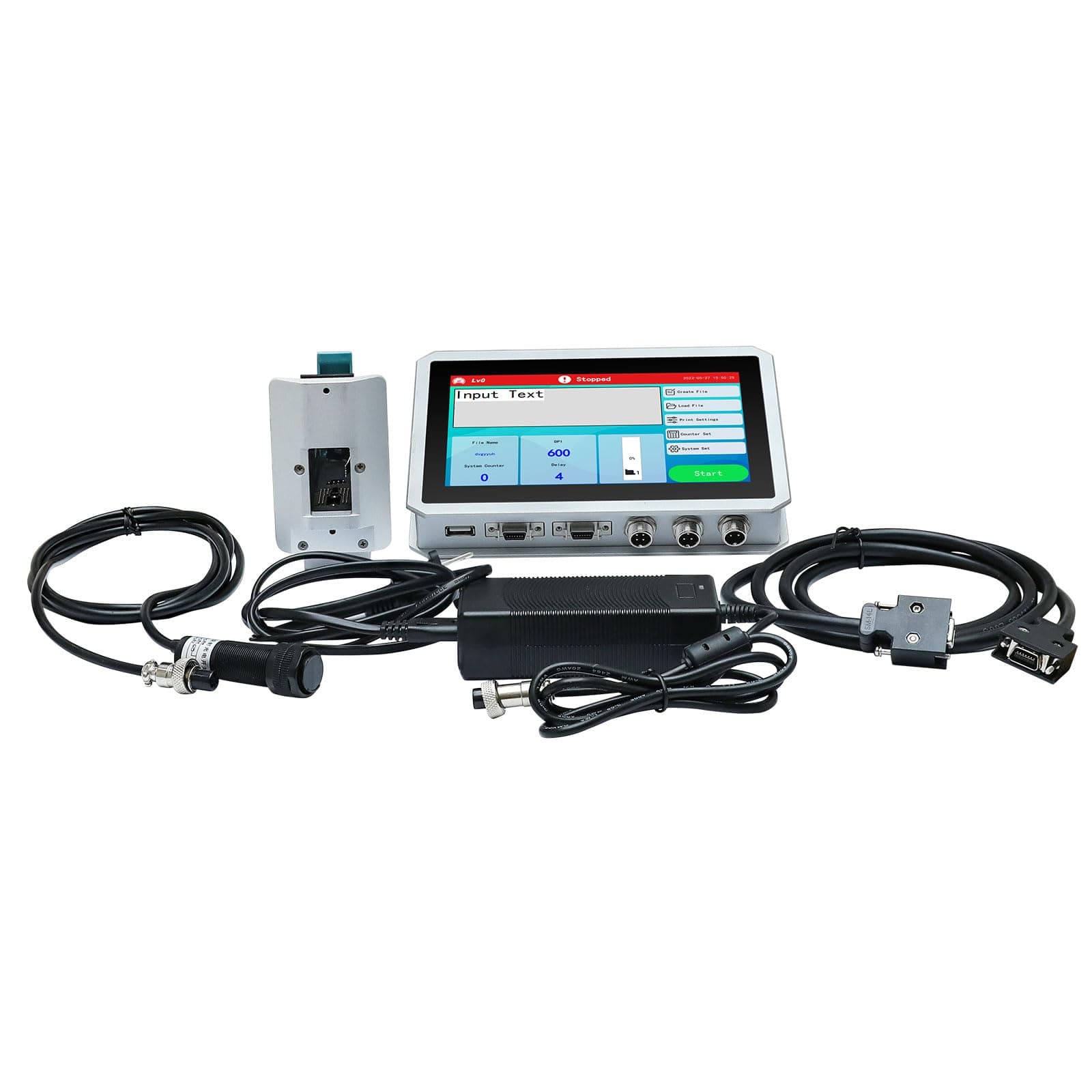 PEKOKO LBX1000 Plus Industrial Inkjet Batch Coder para Textos, Fechas y Códigos LBX1000 batch coding machine