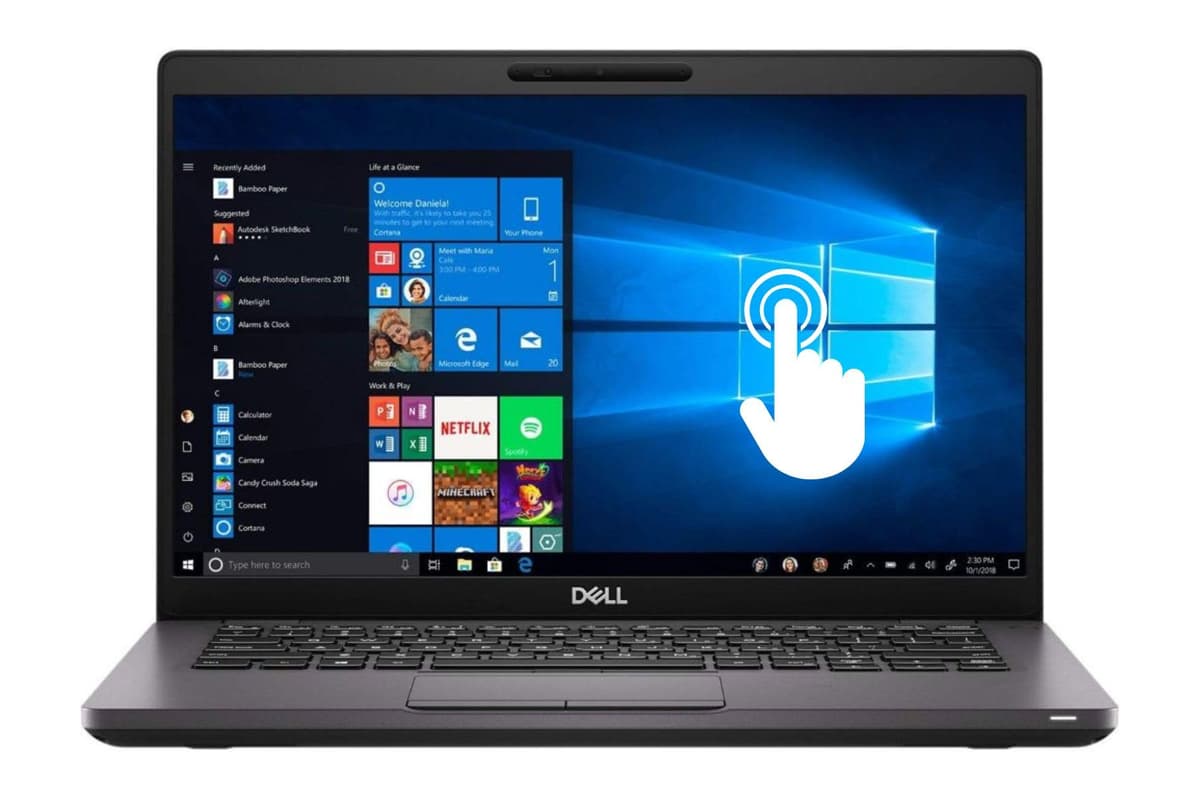 Dell Latitude 5400 Notebook con Pantalla Táctil FHD, Intel Core i5-8365U de 8ª Generación, 32 GB RAM, SSD 2 TB, Cámara, USB-C, HDMI, Windows 11 Pro (Reacondicionado)