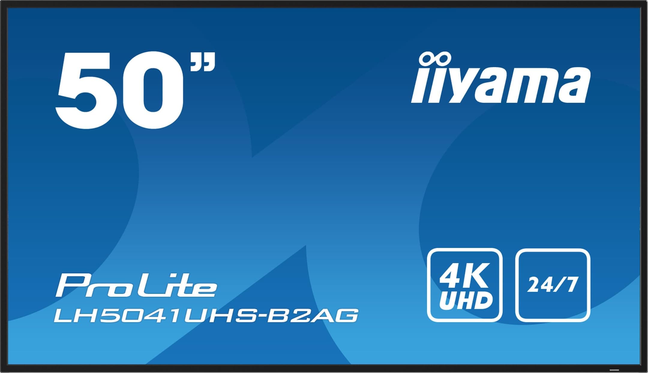 iiyama LH5041UHS-B2AG Pantalla 50" UHD