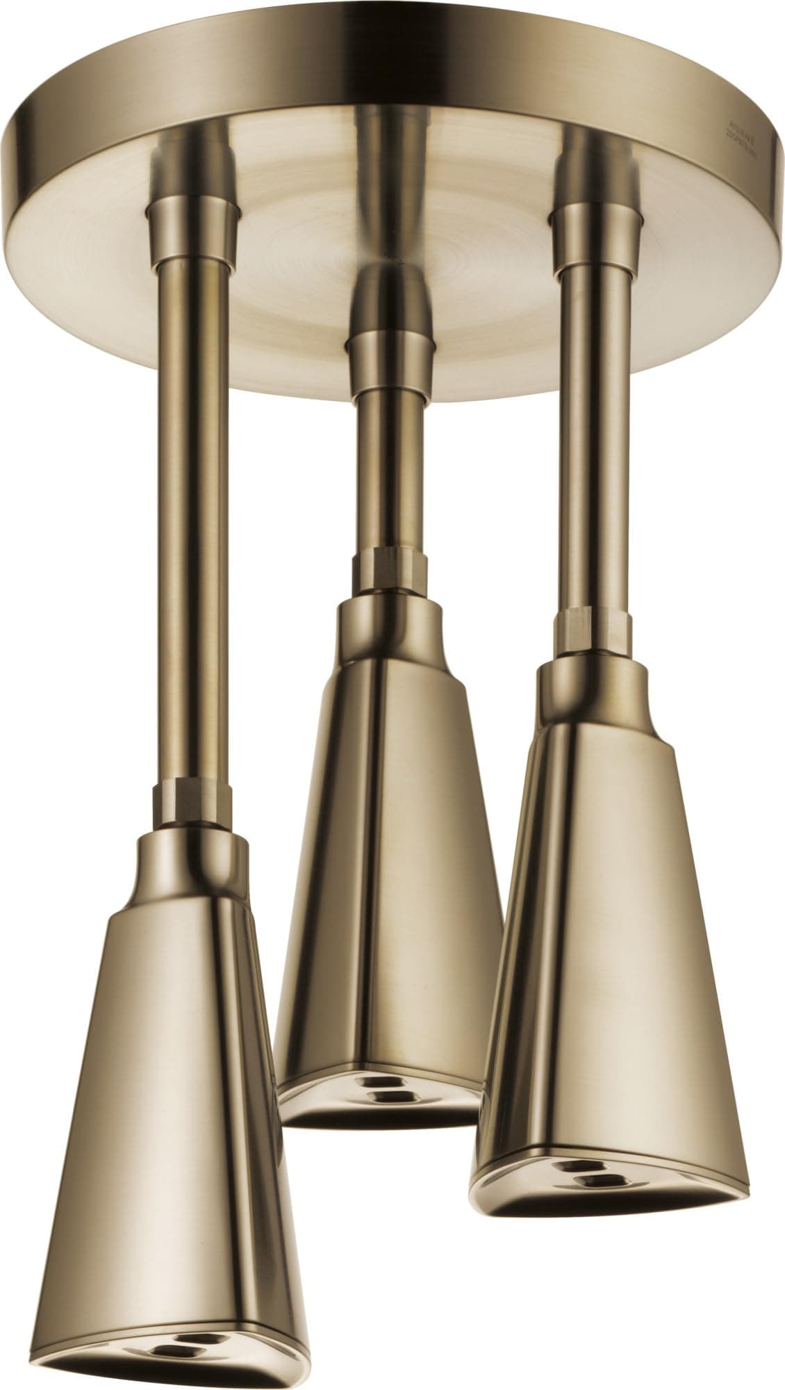 Cabezal de lluvia tipo colgante Delta H2Okinetic 57140-CZ, 1.75 GPM, champagne bronze