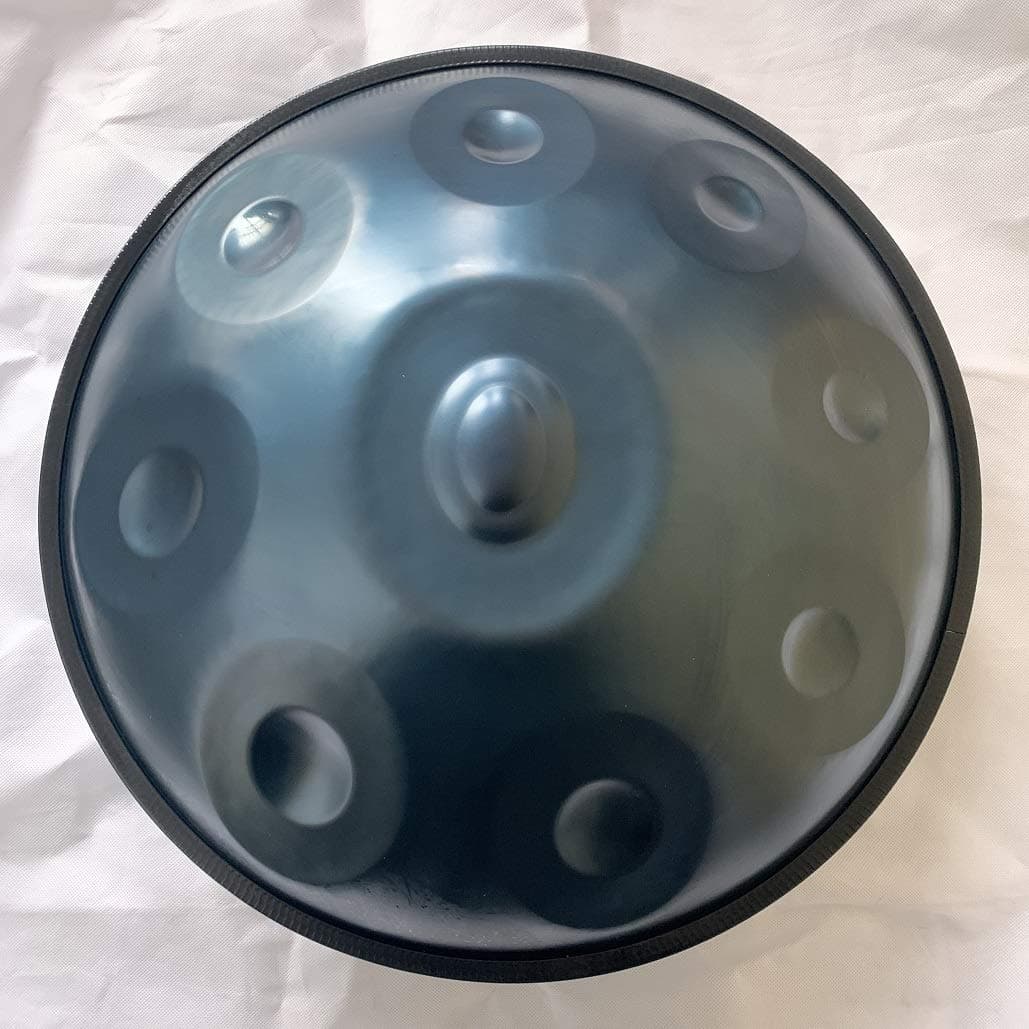 jc HandPan 22" (56cm) versión nitrurada, 9 notas re menor / fa mayor (440Hz)