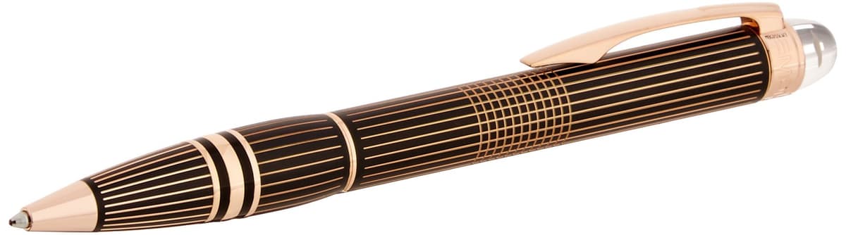 Mont Blanc Starwalker Metal Bolígrafo Red Gold-Plated 106869