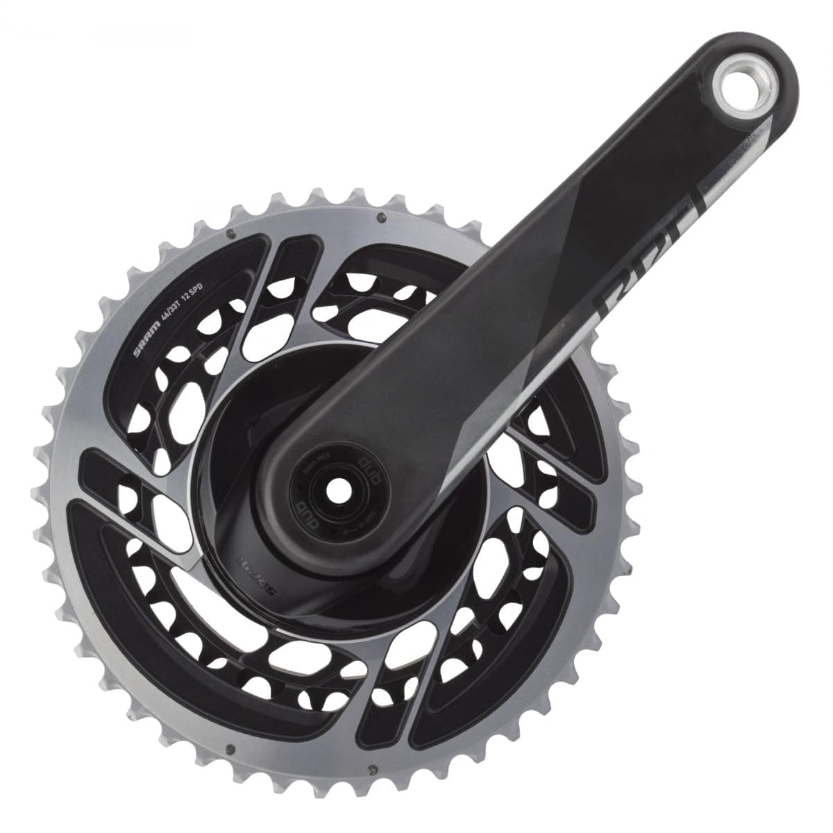 SRAM RED AXS Crankset 172.5mm 12-Speed 46/33t Direct Mount DUB Natural Carbon D1 2283510207