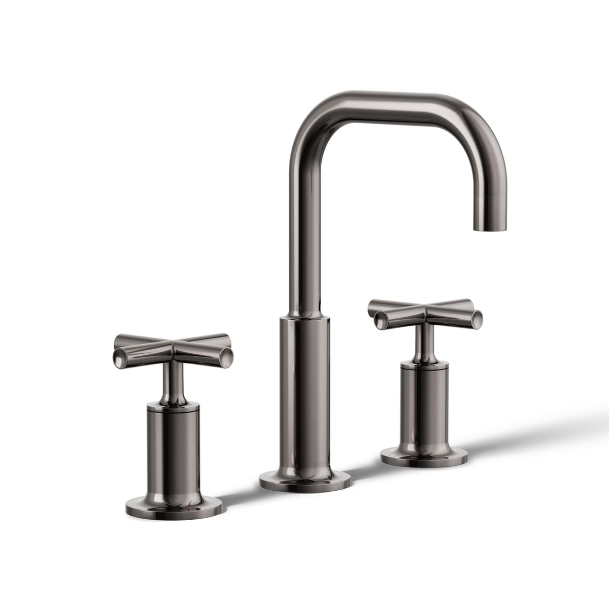 KOHLER Purist grifo lavamanos widespread 3 orificios - Vibrant Titanium 14406-3-TT