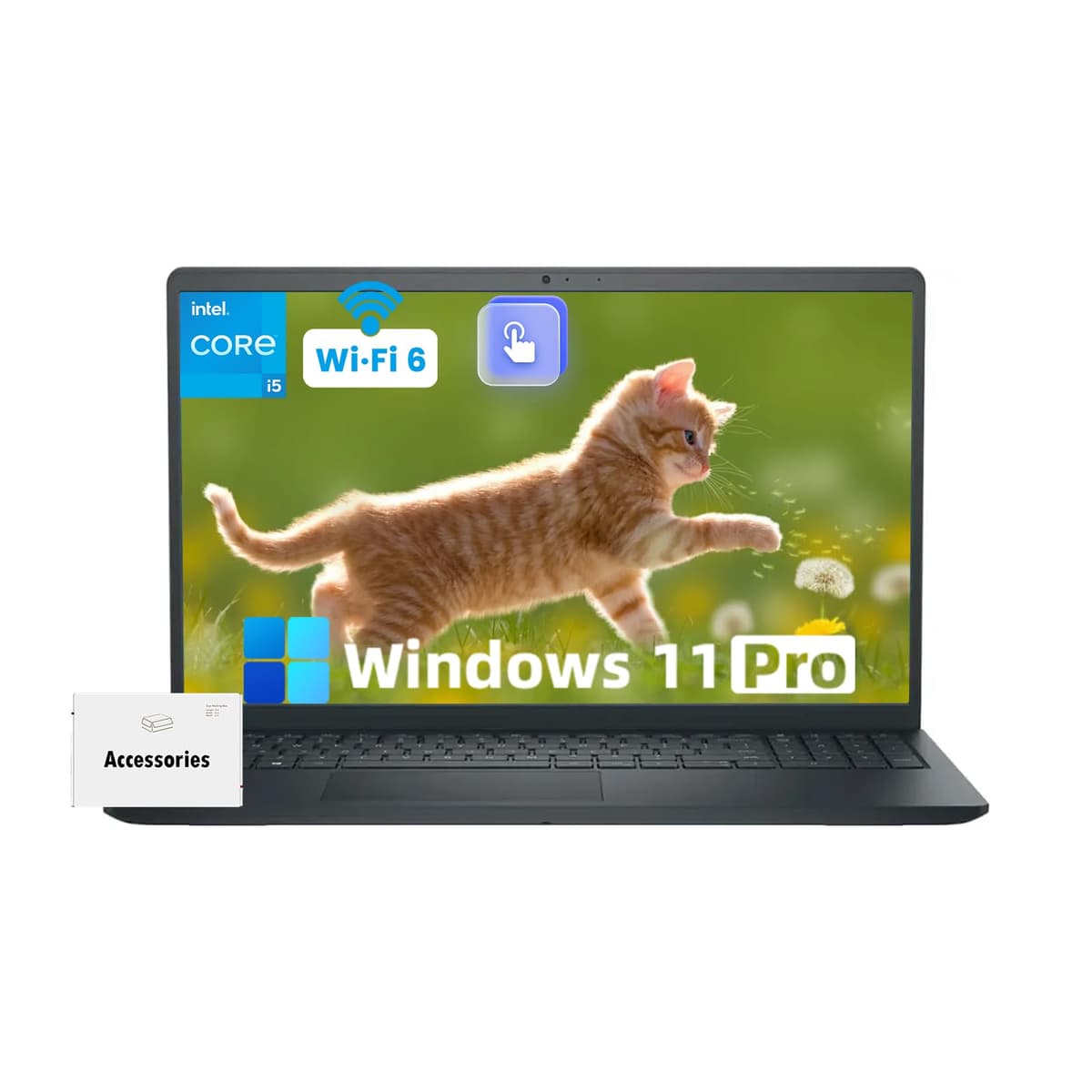 Dell Inspiron 15" Touchscreen i5-1334U 32GB RAM 2TB SSD Windows 11 Pro