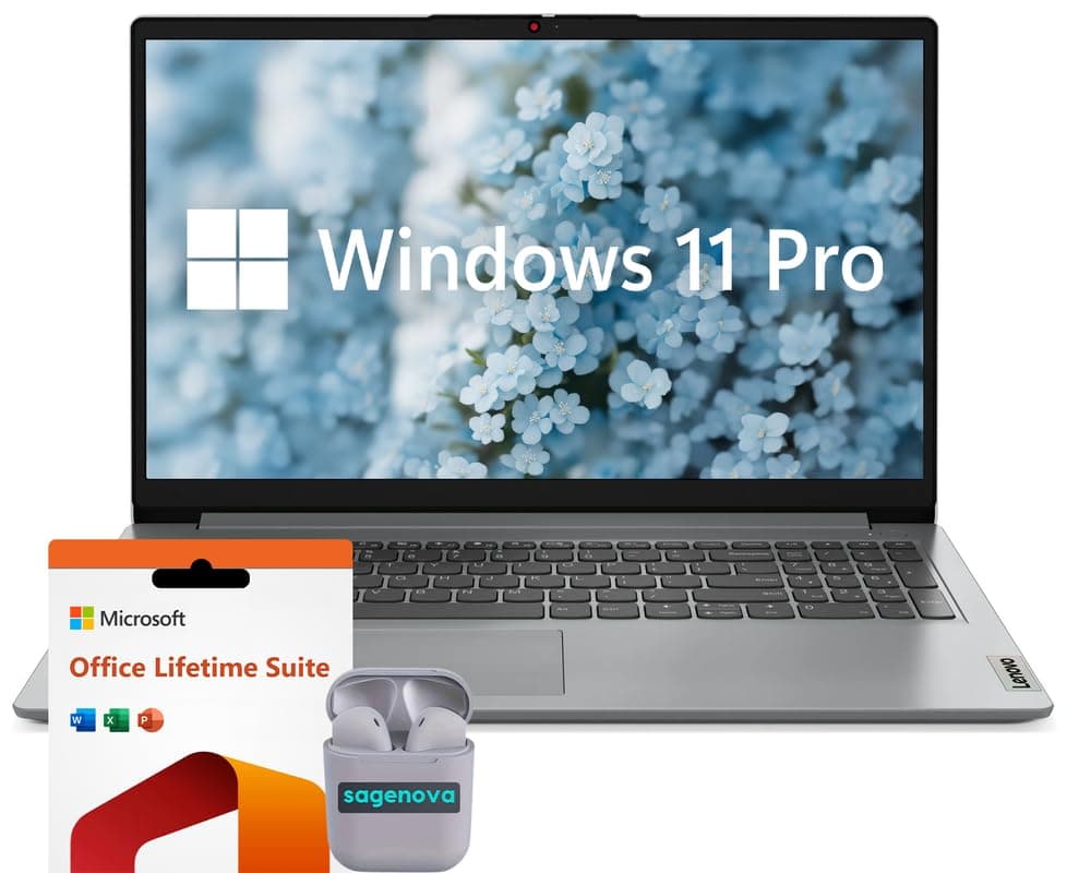 Lenovo 15.6" FHD Business Laptop i5-1235U, 40GB RAM, 1TB SSD, Windows 11 Pro, Office