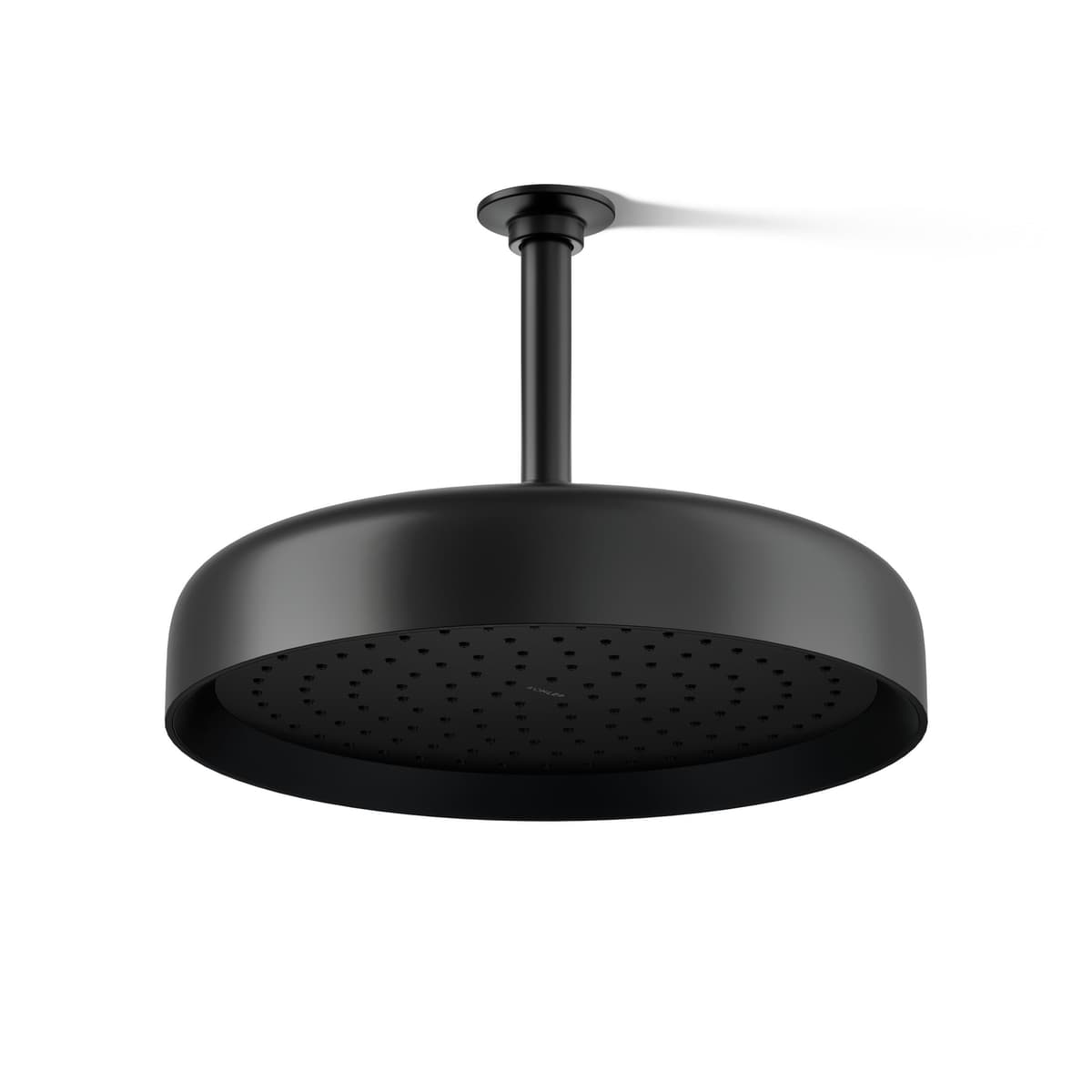 Kohler 26291-G-BL Statement Ducha de lluvia redonda de 12" de función única, 1.75 gpm, Negro mate