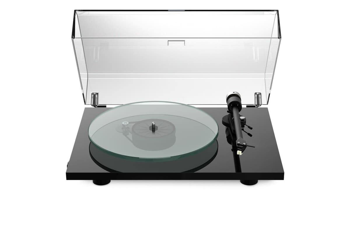 Pro-Ject T2 SuperPhono Audiophile Turntable con Sumiko Rainier Cartridge (High Gloss Black) 9120129862509