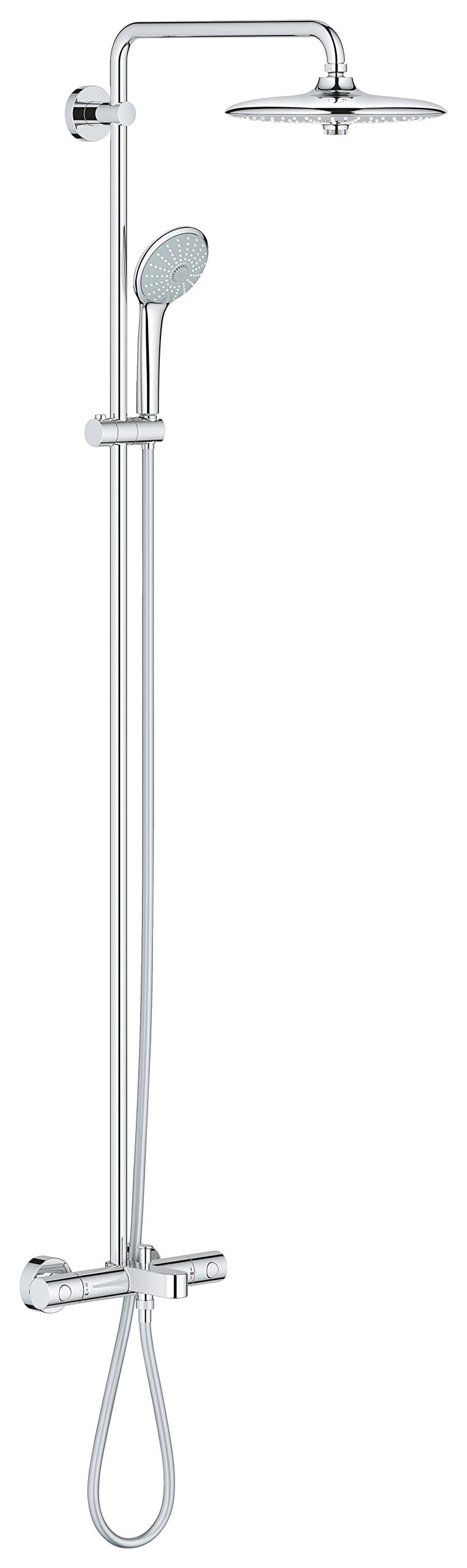 Sistema de ducha GROHE Euphoria 260 con termostato para montaje en pared 27475001