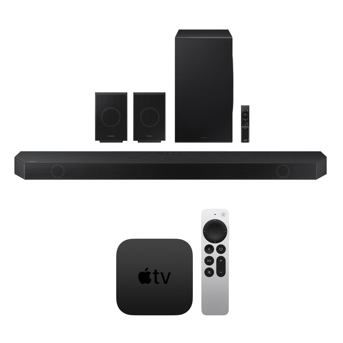 Samsung Q990D Soundbar 11.1.4ch HW-Q990D Bundle con Apple TV 4K 64GB HW-Q990D/ZA-ATV1