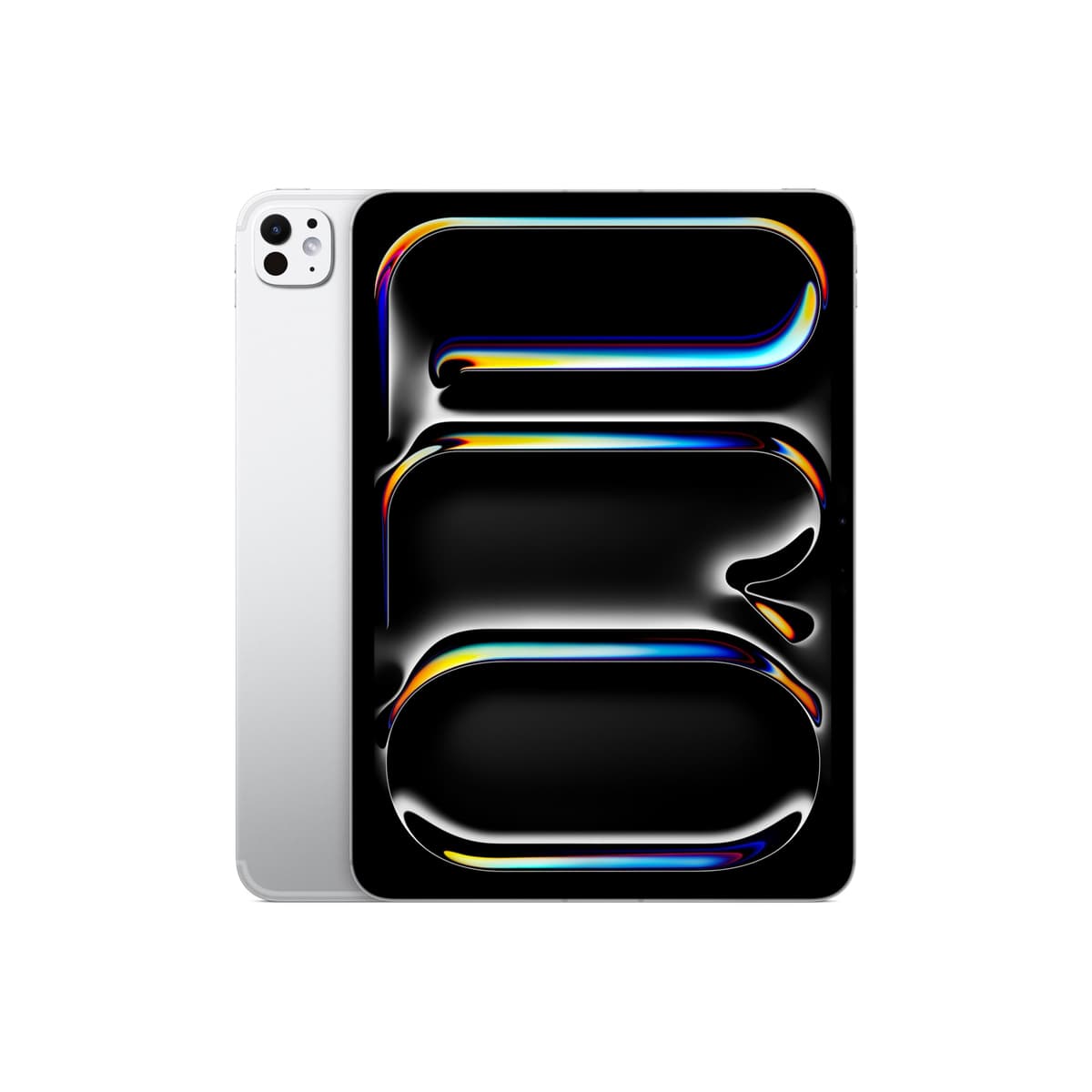 Apple iPad Pro de 11 pulgadas (M5): Pantalla Ultra Retina XDR, 1 TB, Cámara frontal/trasera de 12 MP, Escáner LiDAR, Wi-Fi 7 con Apple N1 + Conectividad celular 5G con chip C1X, Face ID, Batería de larga duración - Plateado ME2V4LL/A