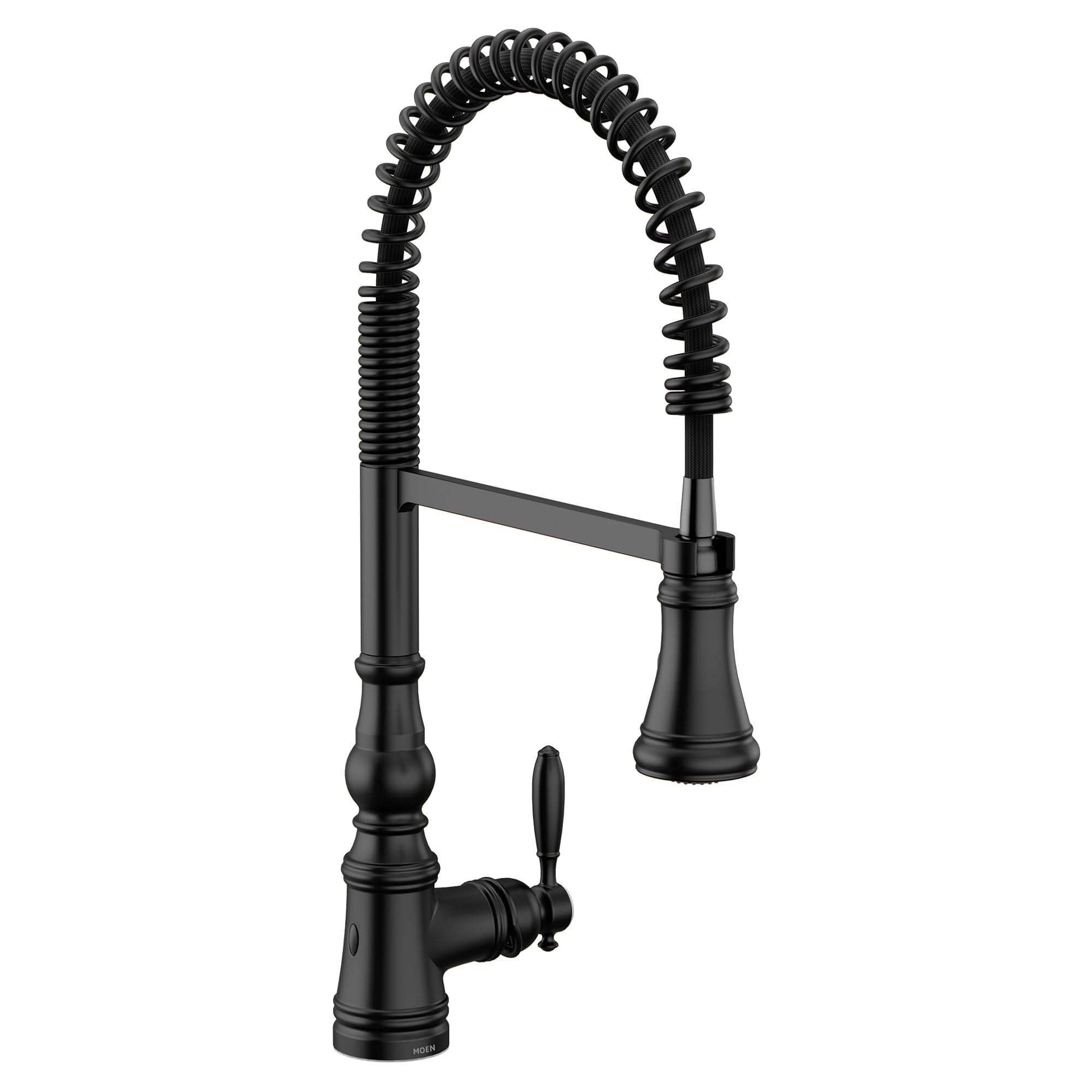 Moen Weymouth Mezcladora de Cocina Touchless Wave en Matte Black, S73104EWBL