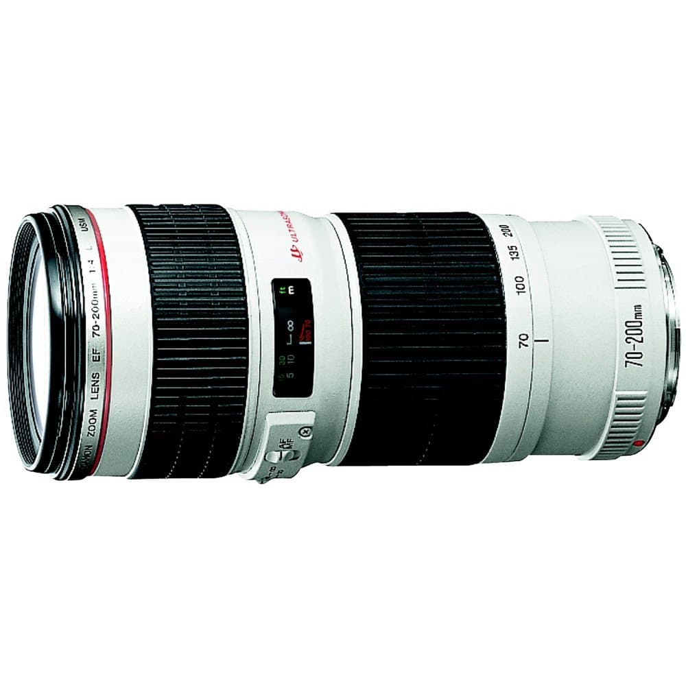 Objetivo Canon EF 70-200mm f/4 L IS USM para cámaras réflex digitales Canon (Reacondicionado) 1258B002-cr