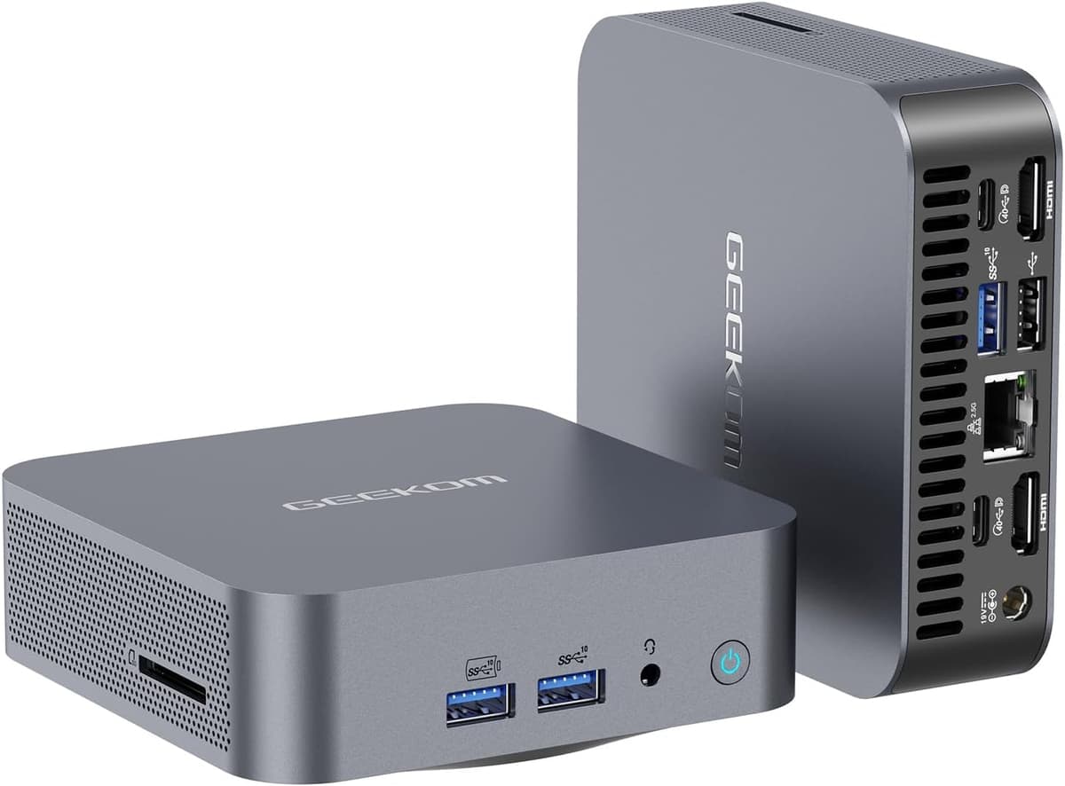 GEEKOM GT13 PRO Mini PC con Intel Core i9-13900HK, 16GB DDR4, 1TB PCIe 4.0, USB4 y Wi-Fi 6E GT13PROI913900HK-161TB