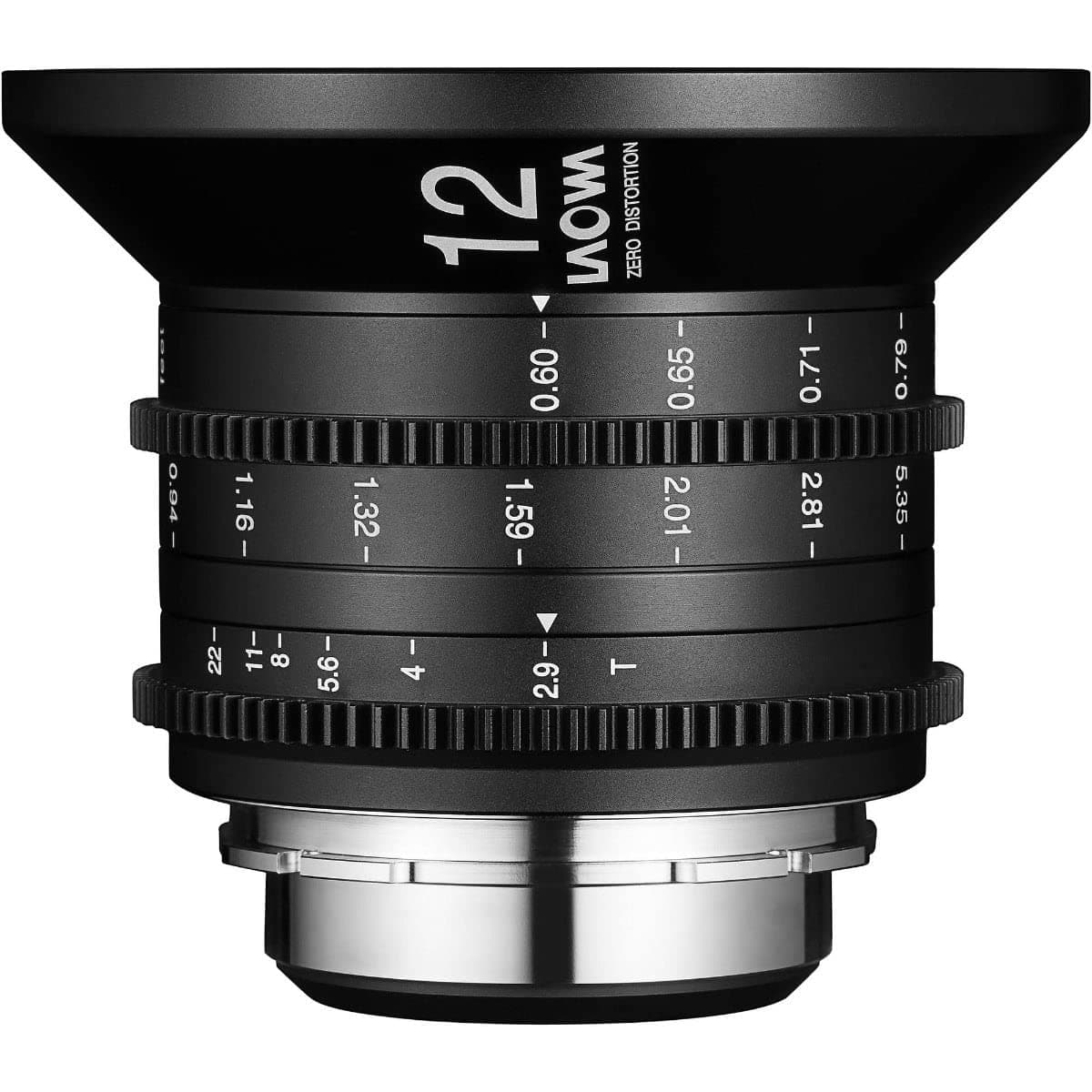 Venus Laowa 12mm T2.9 Zero-D Cine para Canon EF - Negro VE1229CC