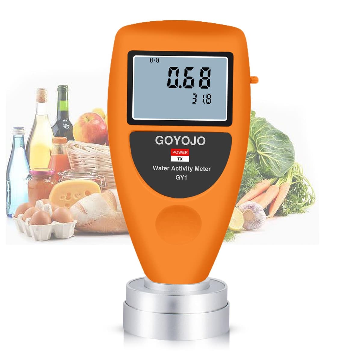 Medidor de Actividad de Agua GOYOJO GY1-JP - Analizador AW portátil 0-1.0AW ±0.02AW
