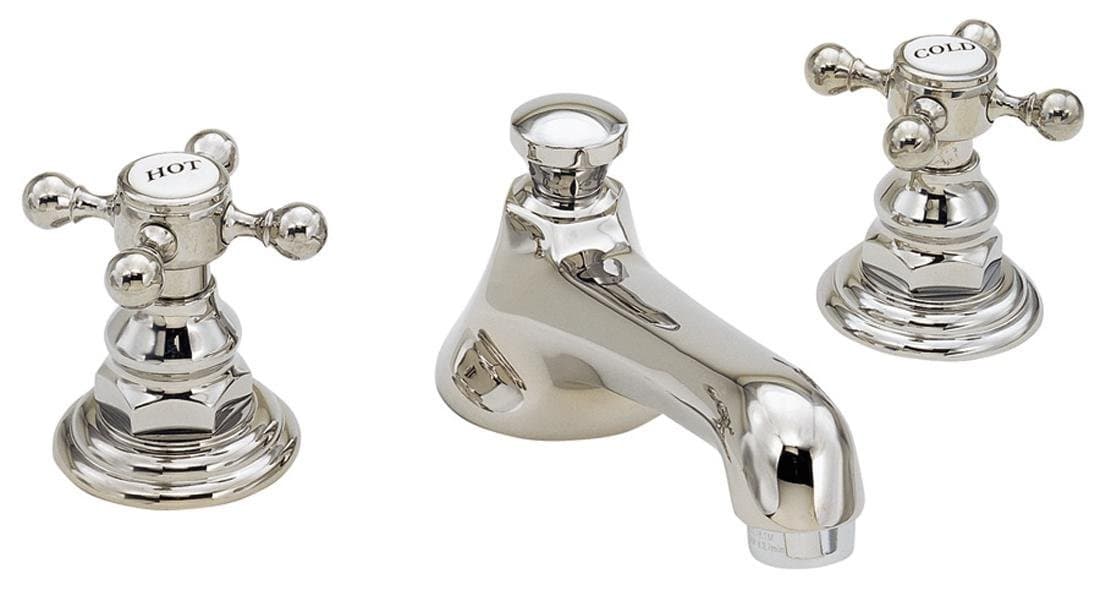 Newport Brass Serie 920 grifo widespread para lavabo, níquel pulido 920/15