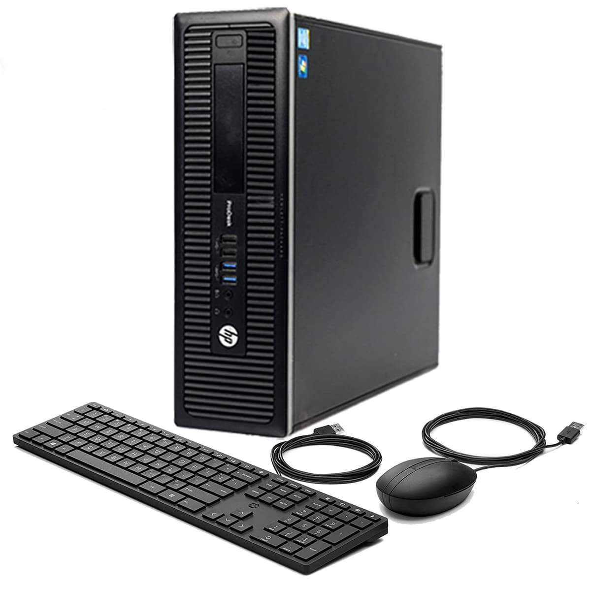 HP EliteDesk 800 G1 Computadora de Escritorio SFF (Reacondicionada), i7 Empresarial Factor de Forma Pequeña, 32GB RAM, 1TB SSD, WiFi, DVD-RW, Windows 11, Teclado y Mouse Incluidos Solo por Titan ITAD