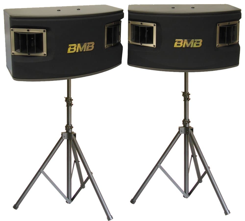 BMB CSV-450 Par de Bafles 10" 3-Vías 500W con 2 Soportes Tripie HBMBSP0450 HA2KSS4391PK