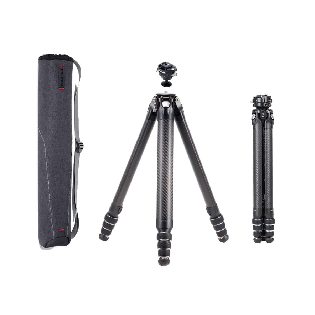 EACHSHOT Falcam TreeRoot F38 Pro Tripié de fibra de carbono 61" - rápido, estable y portátil MSES100360
