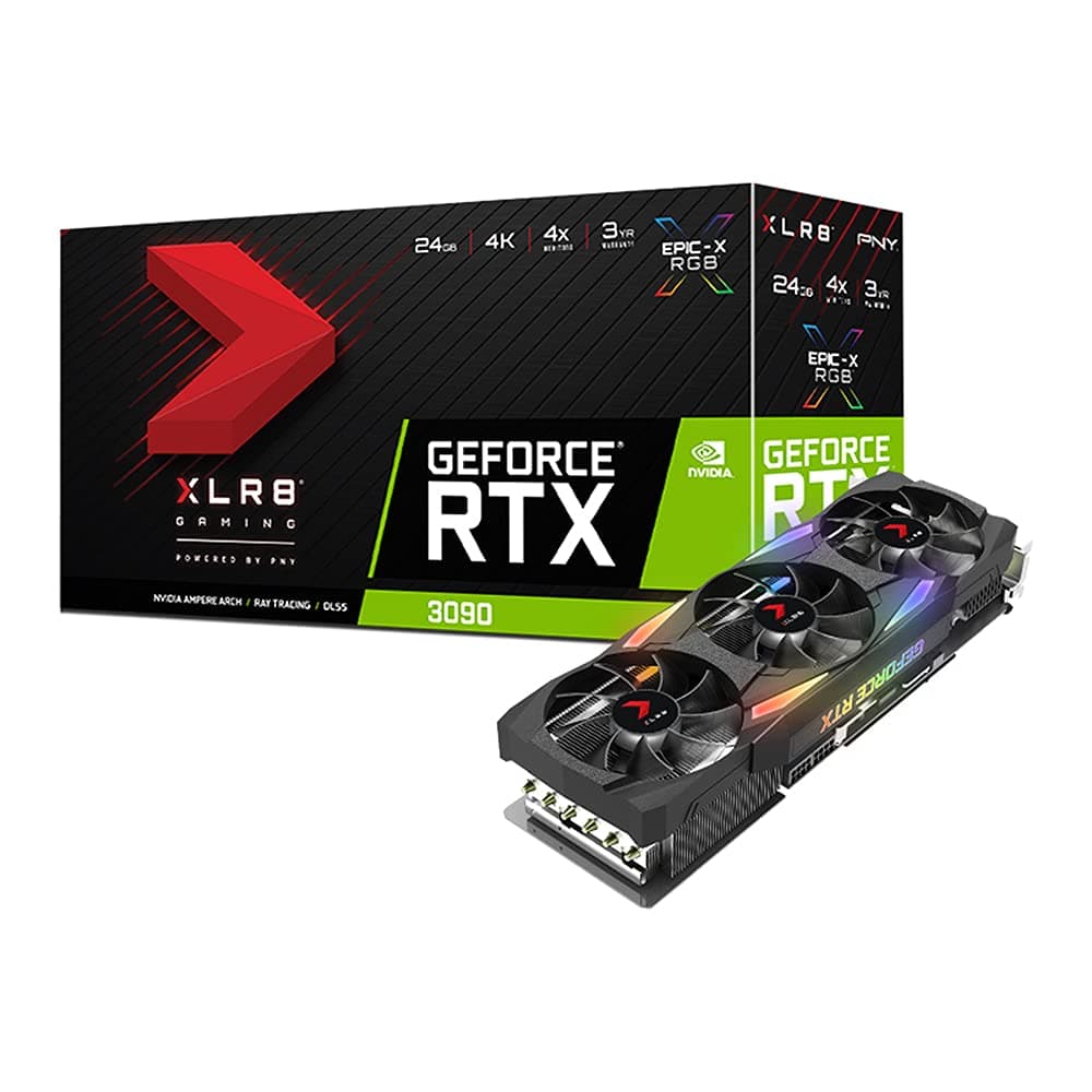 PNY GeForce RTX 3090 24GB XLR8 Gaming Uprising Epic-X RGB Triple Fan