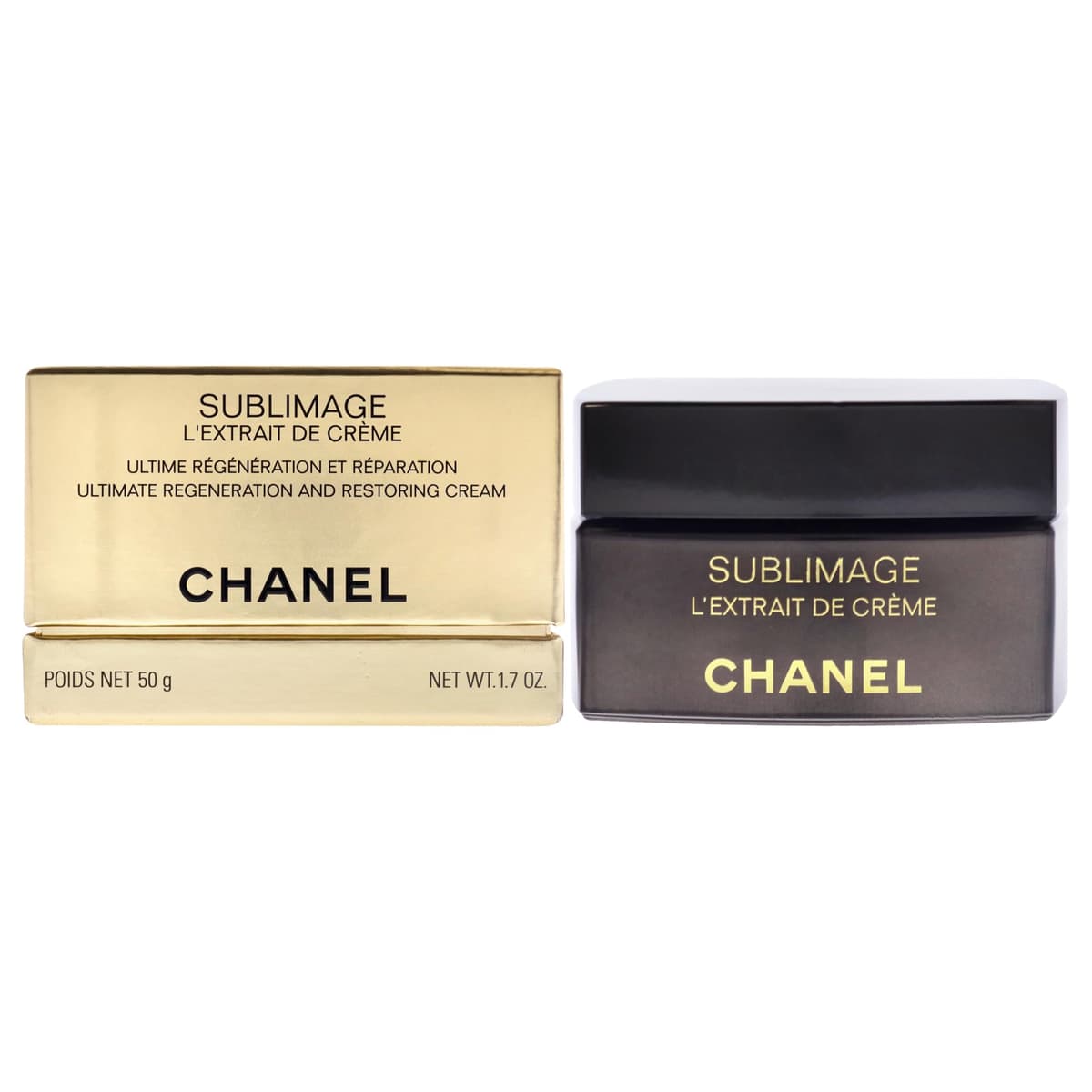 Chanel Sublimage L'extrait De Crème Ultimate Regeneration and Restoring Cream 1.7 Onzas TP-3145891411805_Vendor