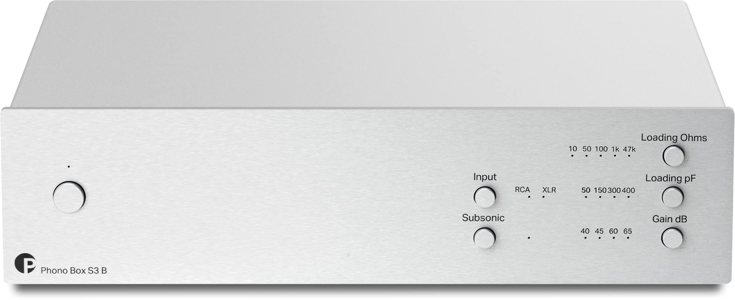 Pro-Ject Phono Box S3 B Preamplificador de Phono Balanceado (Plateado) PJ829269