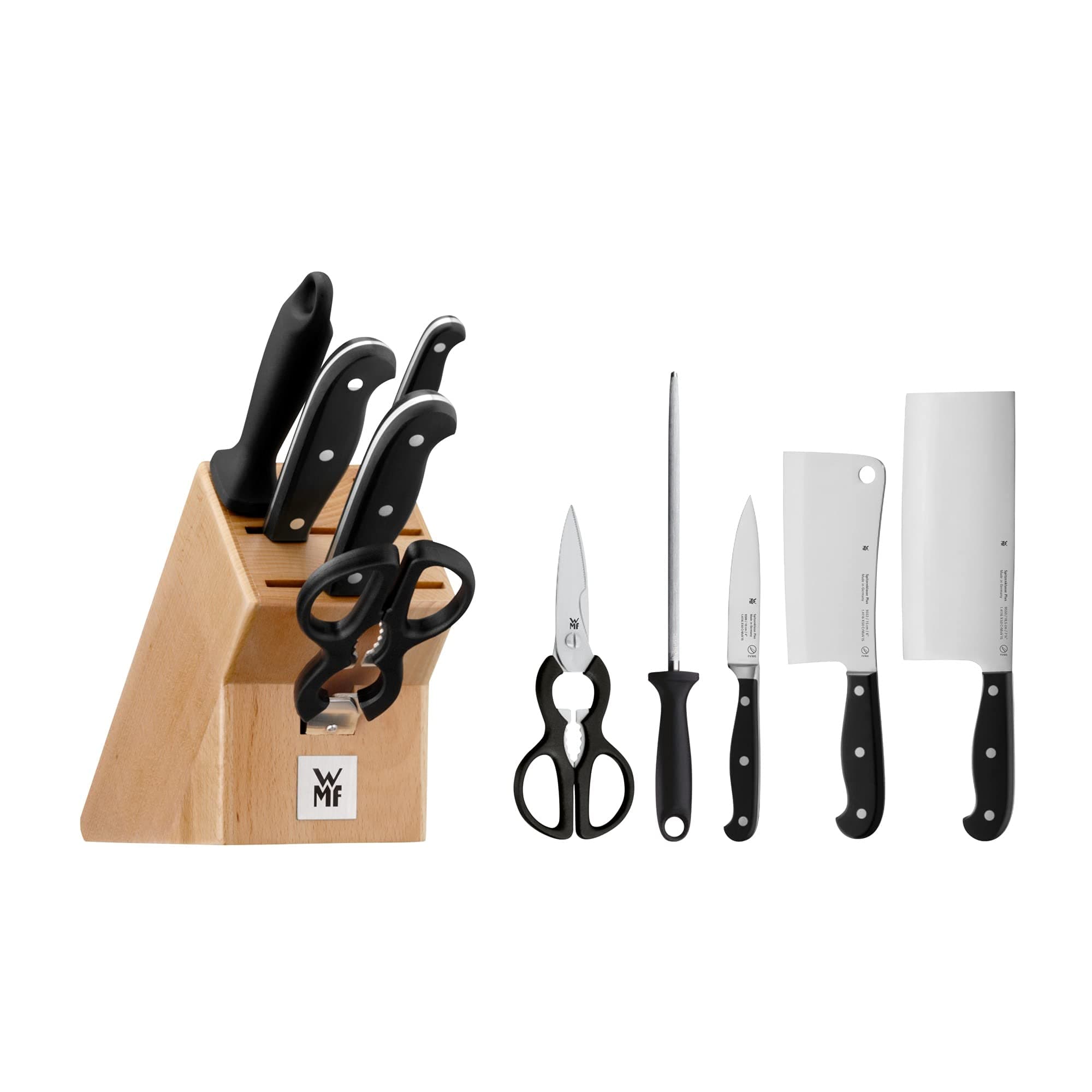 WMF Spitzenklasse Plus Set de Cuchillos con Bloque 6 Piezas 1895859992