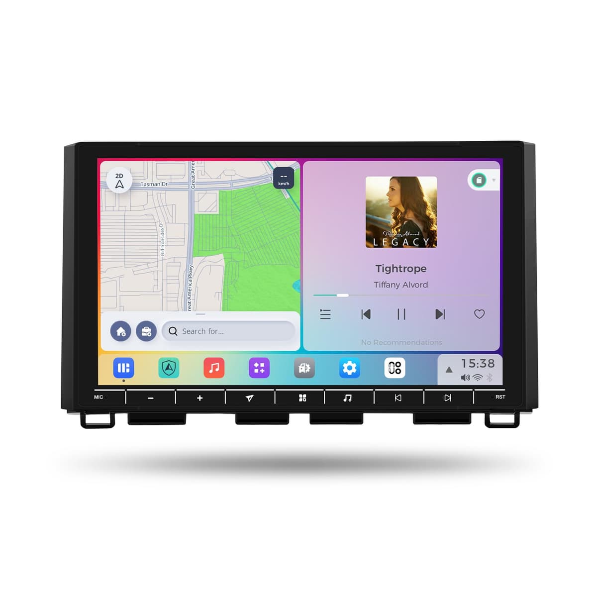Dasaita Vivid Radio para Toyota Tundra 2014-2021, Android 13, CarPlay/Android Auto, Pantalla QLED 10.2"