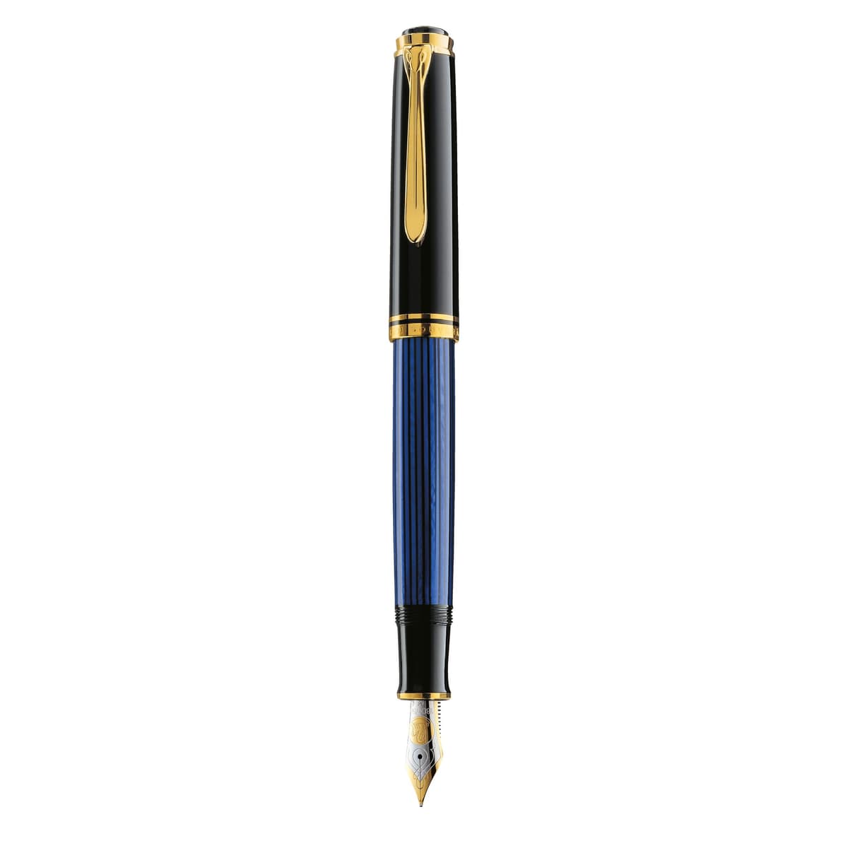 Pelikan M800 Pluma fuente M Premium negra/azul 986737