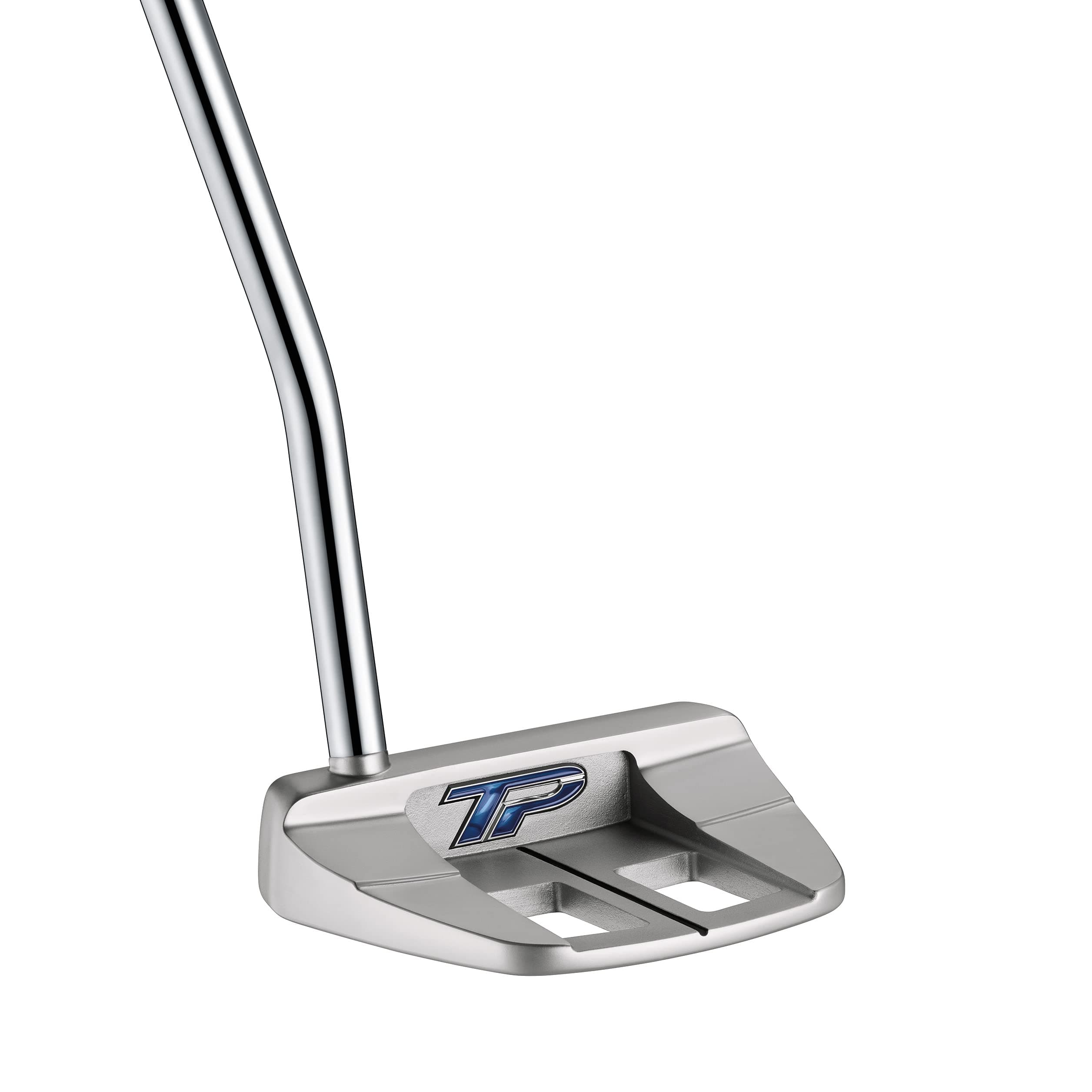 TaylorMade TP Collection HydroBLAST Putter DuPage SB Single Bend 34" Derecho Plata M7300126