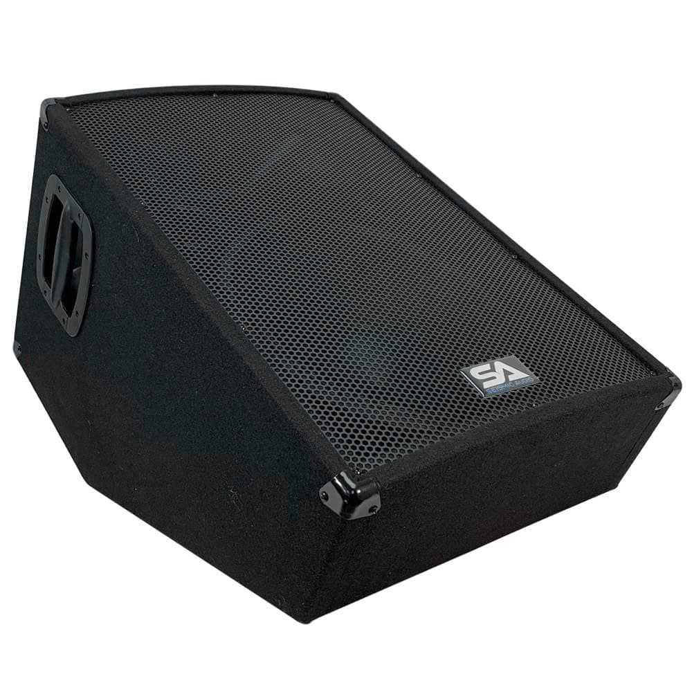 Seismic Audio SA-15MT-PW Monitor Activo 15" Wedge para Escenario - 350W RMS