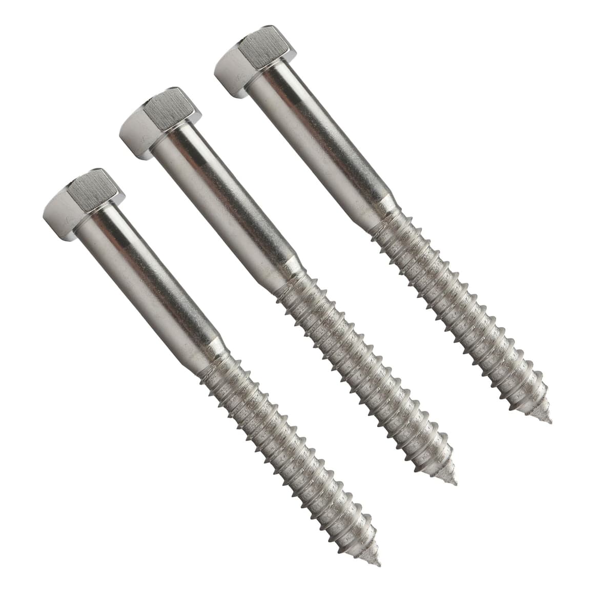 Conquest Lag Bolt 3/4" x 6-1/2" Hex Head, 18-8 Stainless Steel, 25 pack LB4SS-34X612-25PK