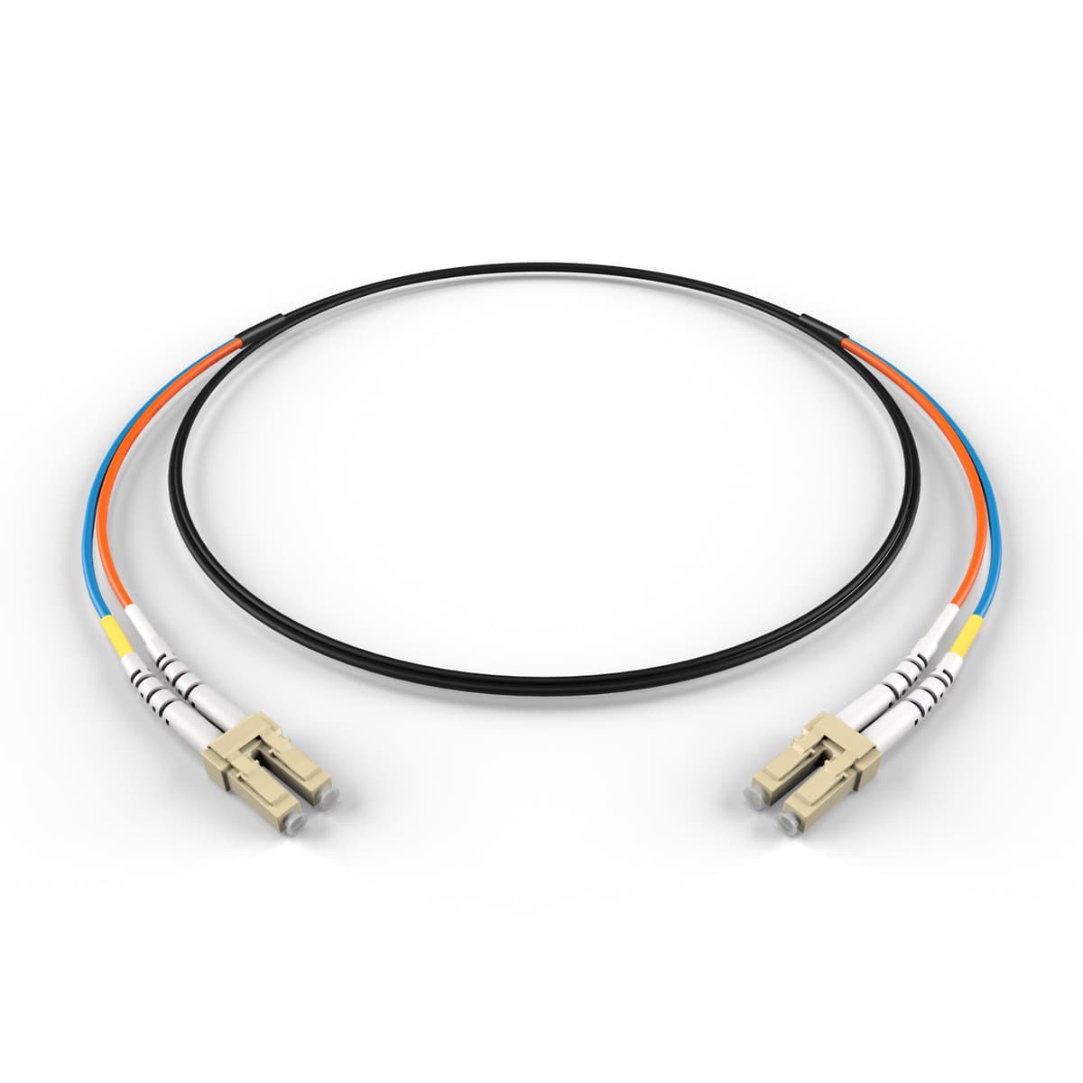 Cable patch de fibra optica FCD LC LC OM1 para interior/exterior - 10Gb/40Gb/100Gb vidrio Corning | 250 m (820.2 ft) | Resistente al agua y a los rayos UV para centros de datos, conductos exteriores, enlaces de campus | Longitud: 0.5 m-300 m FCDUS275v9286