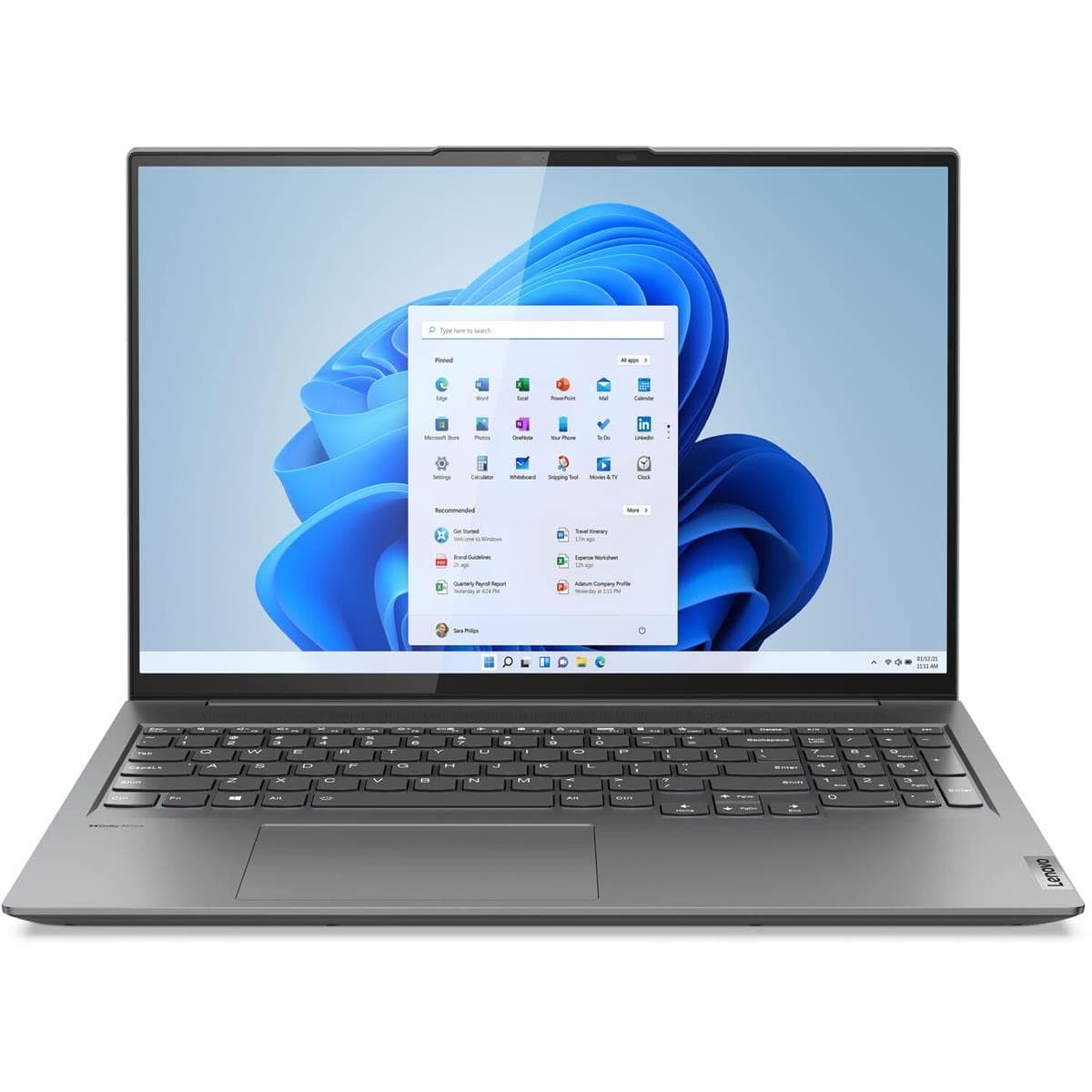 Lenovo Slim 7 16" 2.5K Touchscreen i7-12700H, 32GB, 1TB 82VB0000US