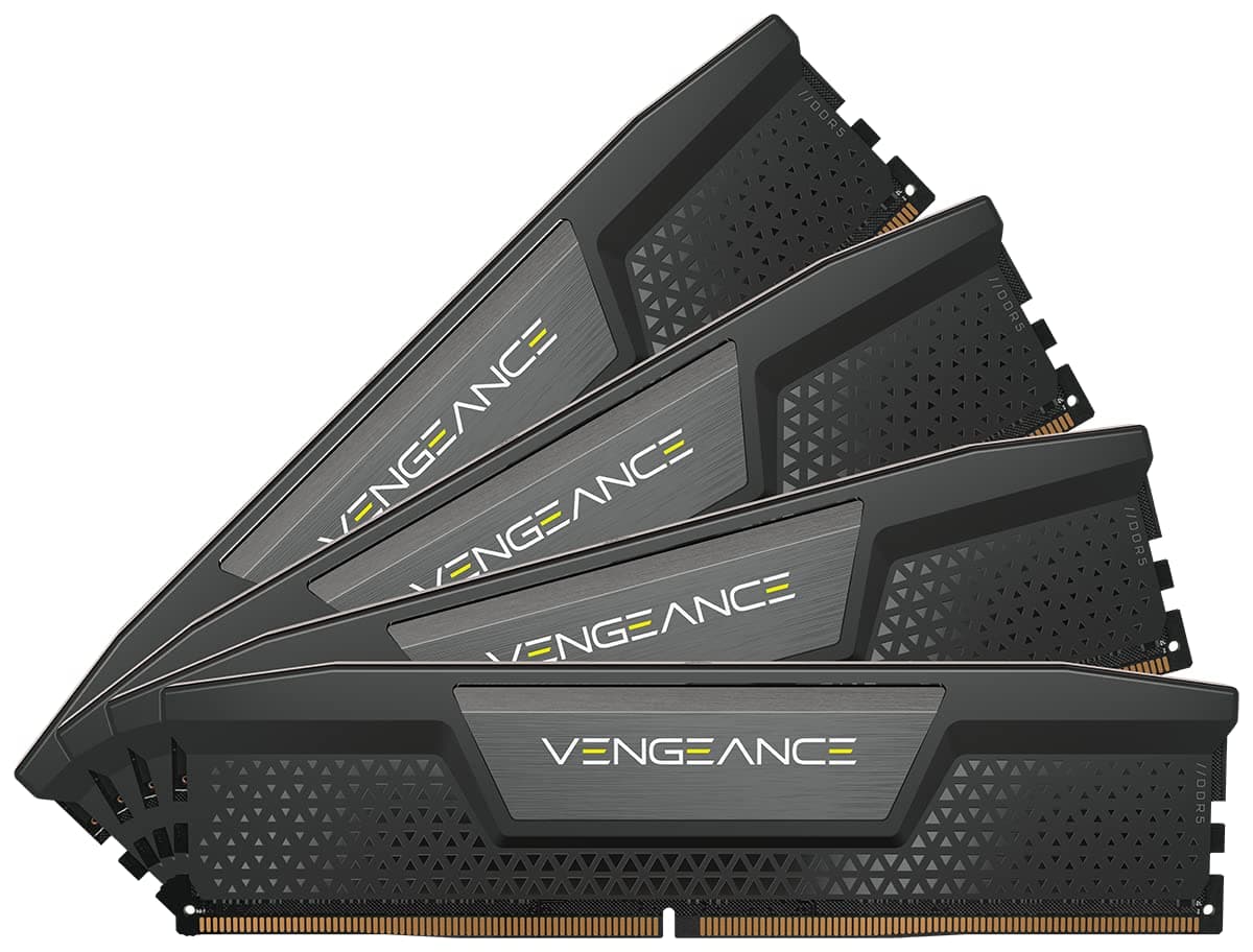 CORSAIR Vengeance DDR5 96GB (4x24GB) 5600MHz CL40 CMK96GX5M4B5600C40