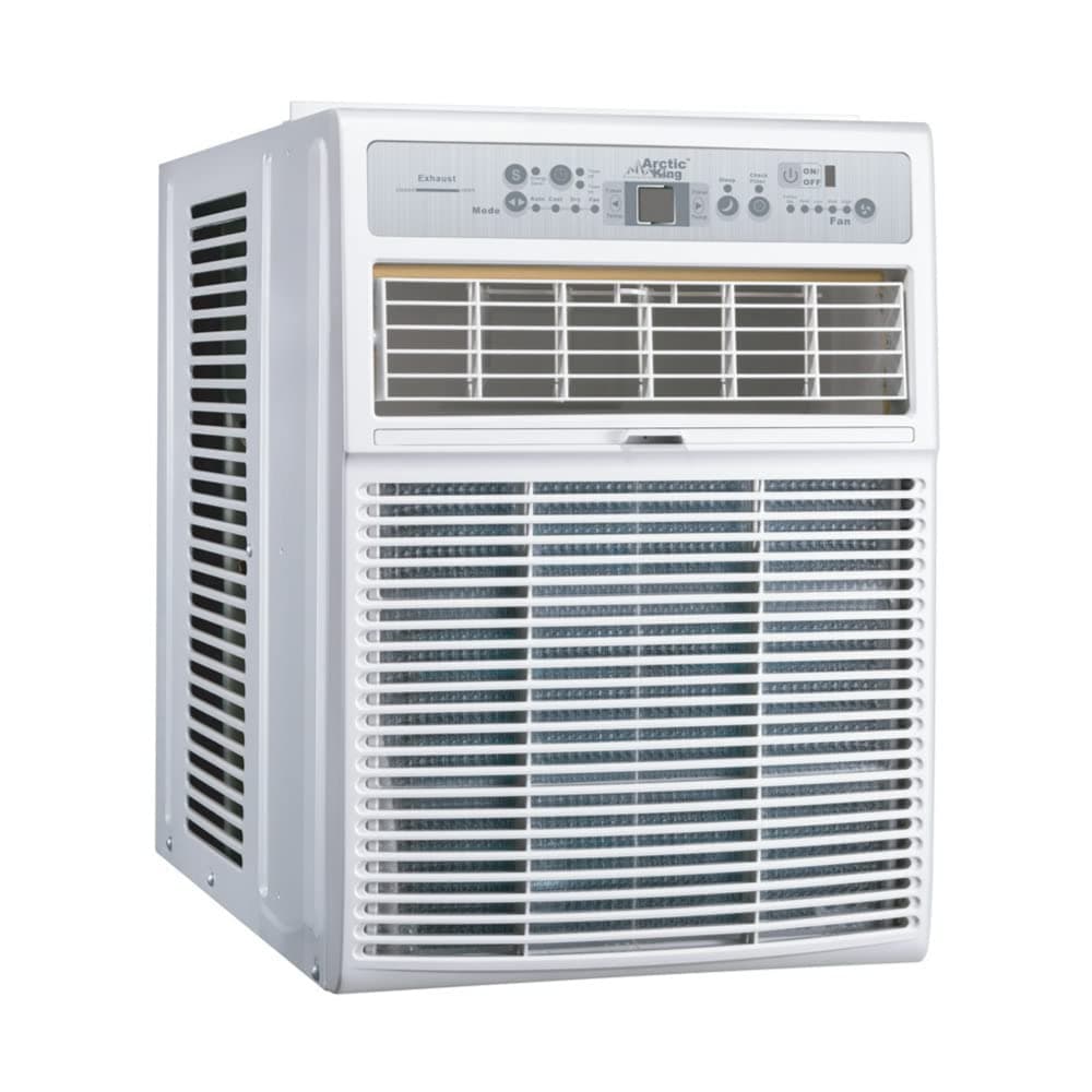 Midea Arctic King 10,000 BTU - Aire acondicionado de ventana lateral (casement) MAW10C1AWT