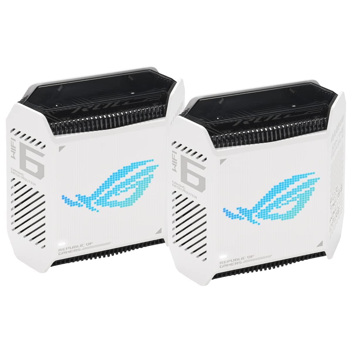 ASUS ROG Rapture GT6 Sistema mesh Tri-Band WiFi 6 (paquete 2) - Blanco ROG Rapture GT6 2 pack white