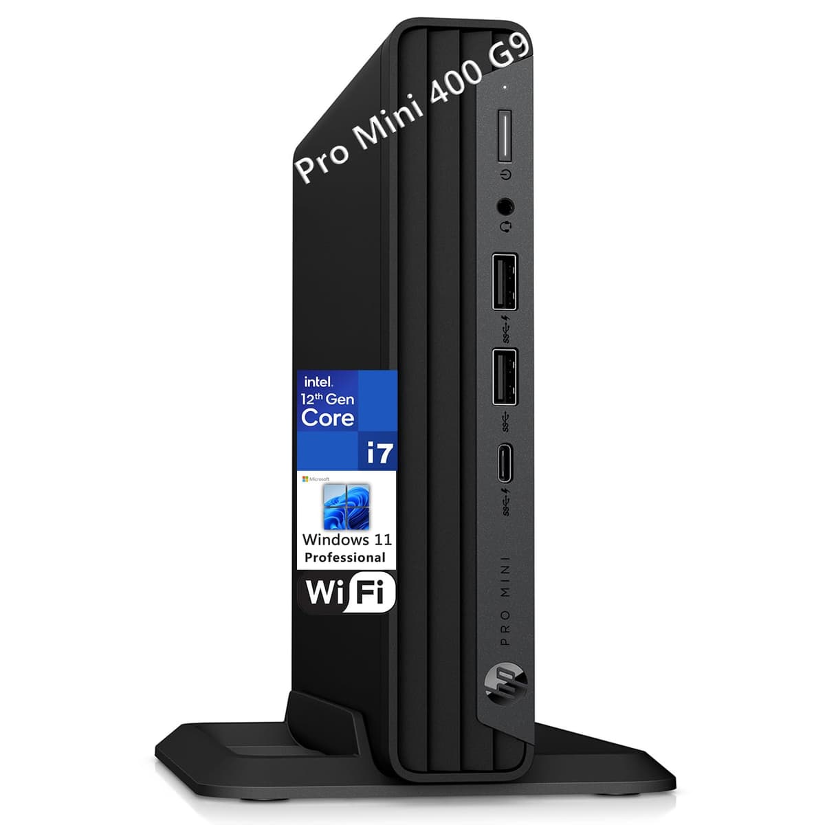 HP Pro Mini 400 G9 MFF - Desktop para Negocios con Intel i7-12700T, 16GB y 1TB SSD